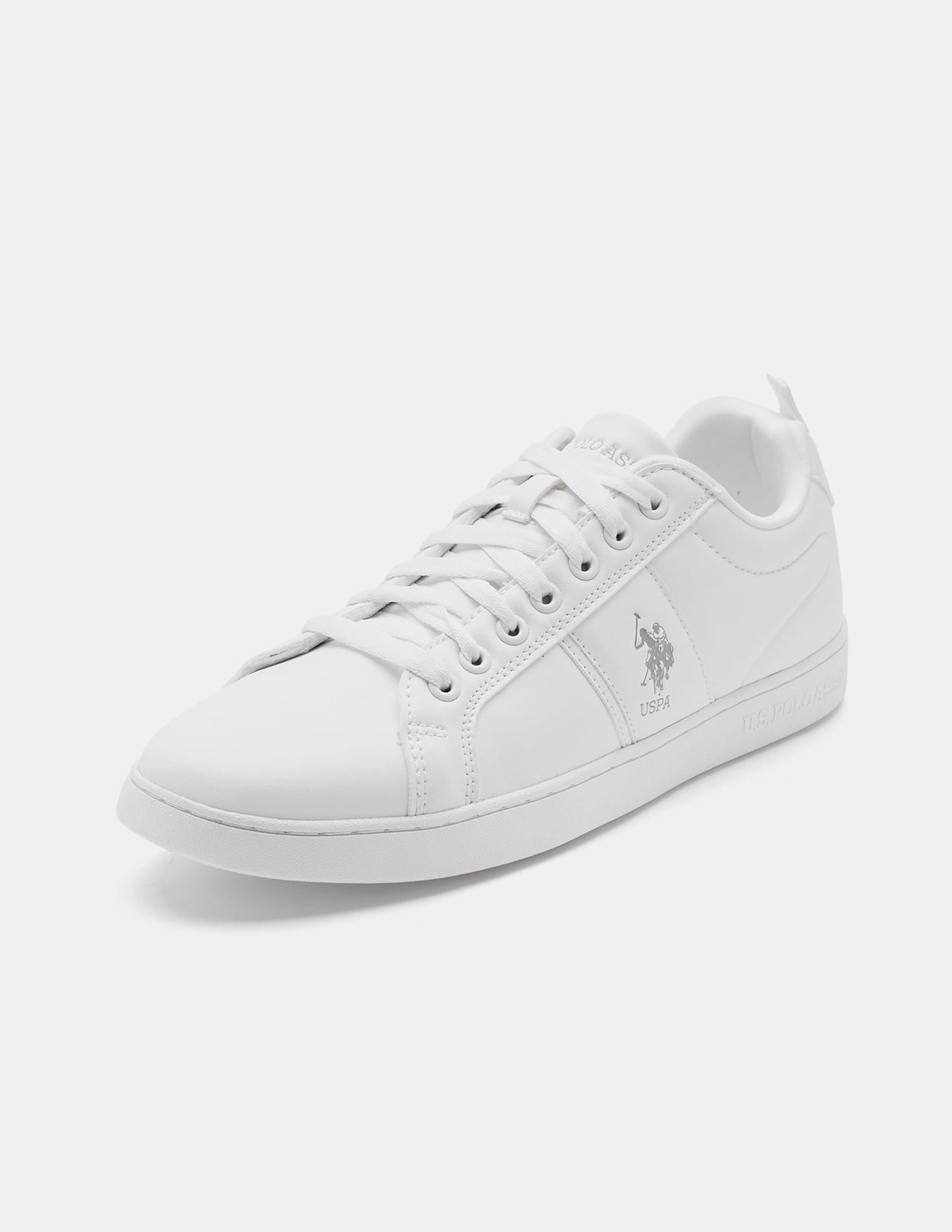 Men Dorim 2.0 Solid Sneakers White - U.S. Polo Assn. India | Large
