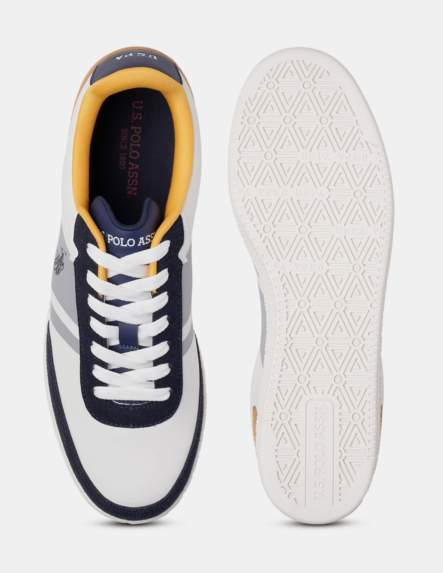 Men Hilton Colour Blocked Sneakers Multi - U.S. Polo Assn. India | Large