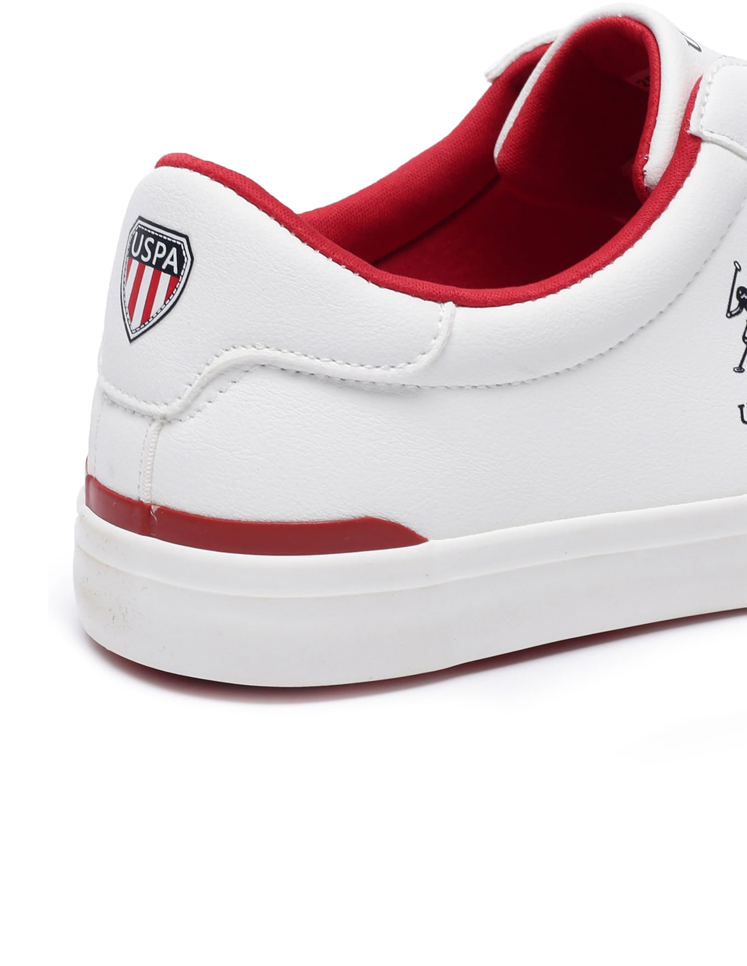 Men Britt 4.0 Solid Sneakers Off White - U.S. Polo Assn. India | Large