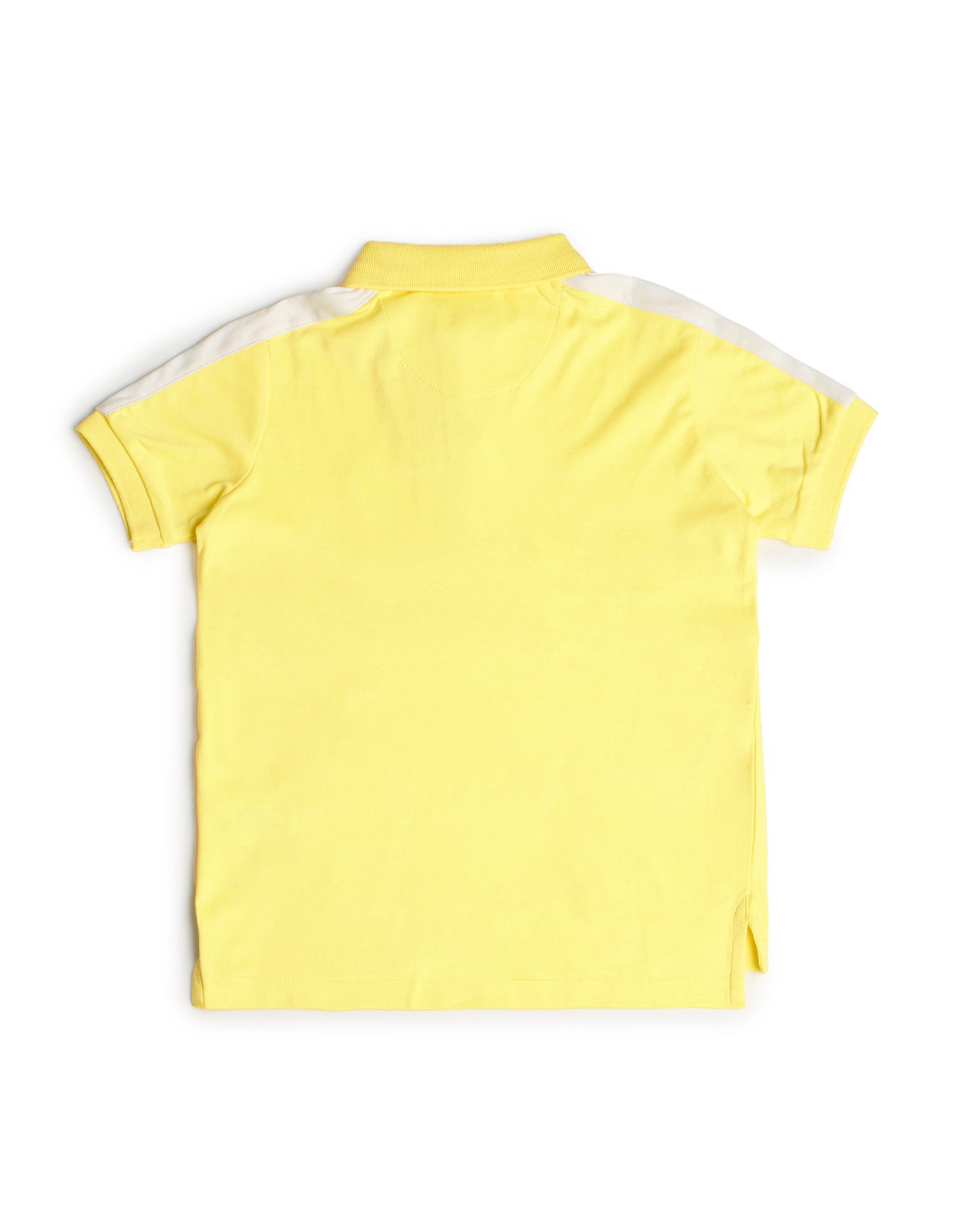 Boys Brand Printed Regular Fit Polo Shirt Light Yellow - U.S. POLO ASSN. | Large
