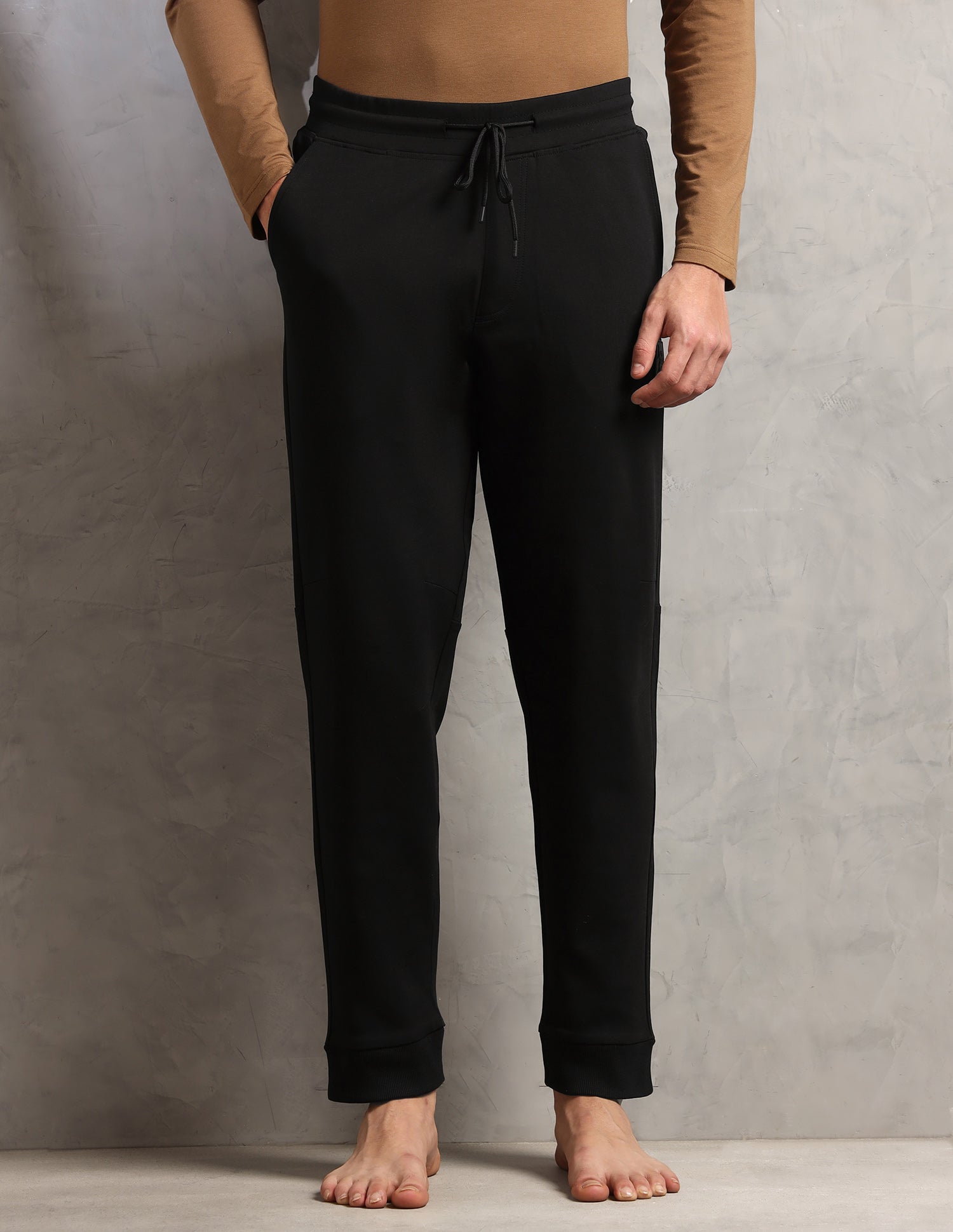 Baggy Fit Stretchable PJ001 Jogger Pants - Pack Of 1 Black - U.S. Polo Assn. India | Large