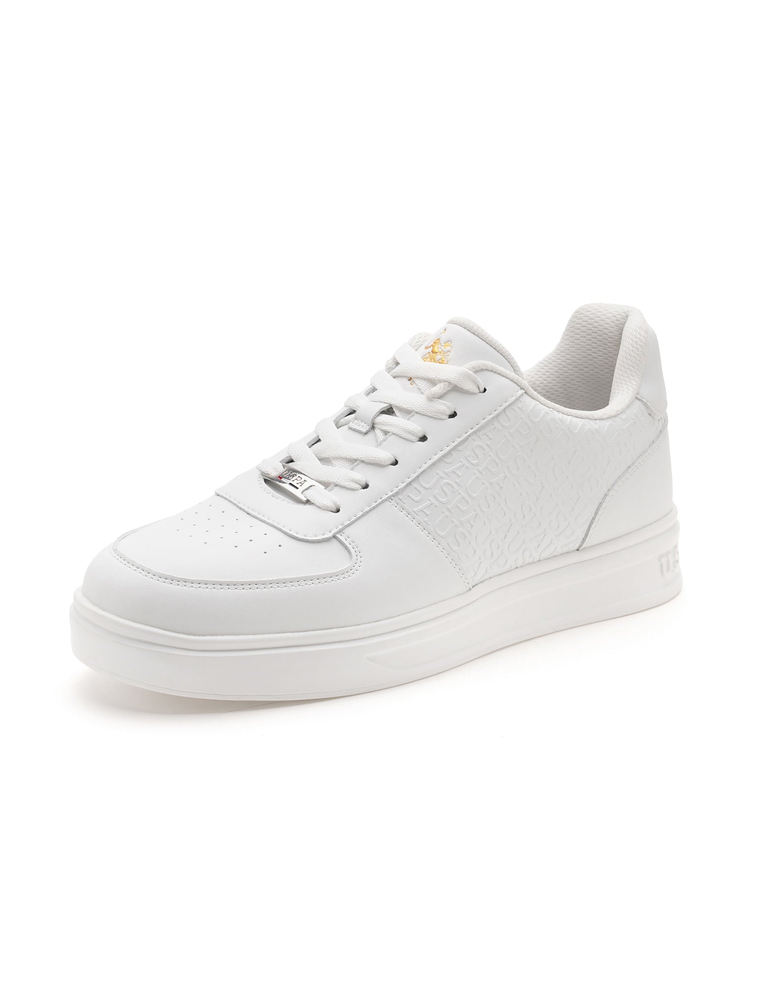 Men Jamen Solid Sneaker White - U.S. Polo Assn. India | Large