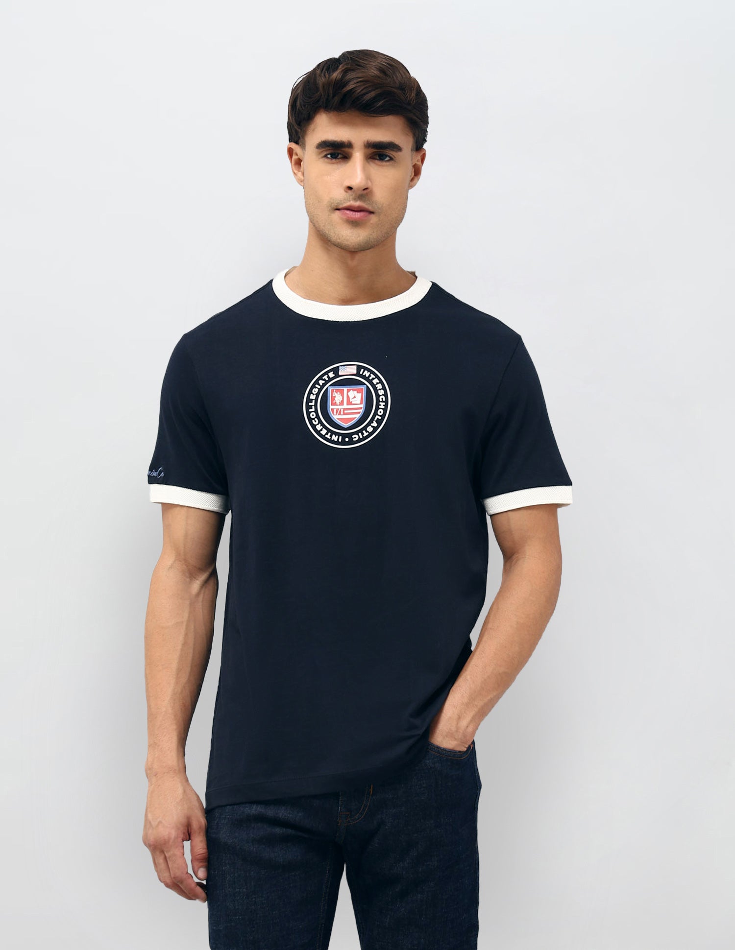 Graphic Brand Printed Regular Fit T-Shirt