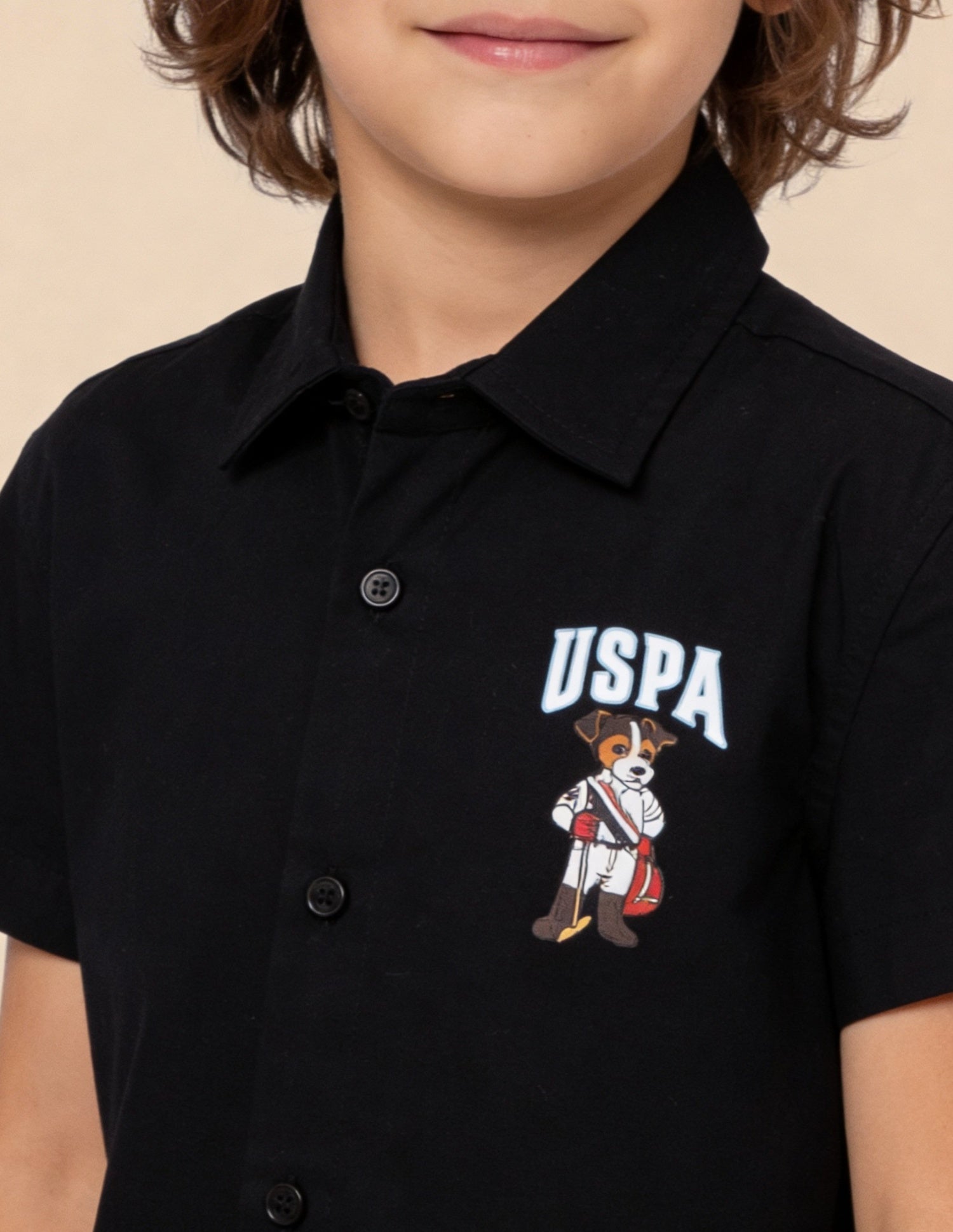 Graphic Brand Printed Shirt Navy - U.S. Polo Assn. India | Large