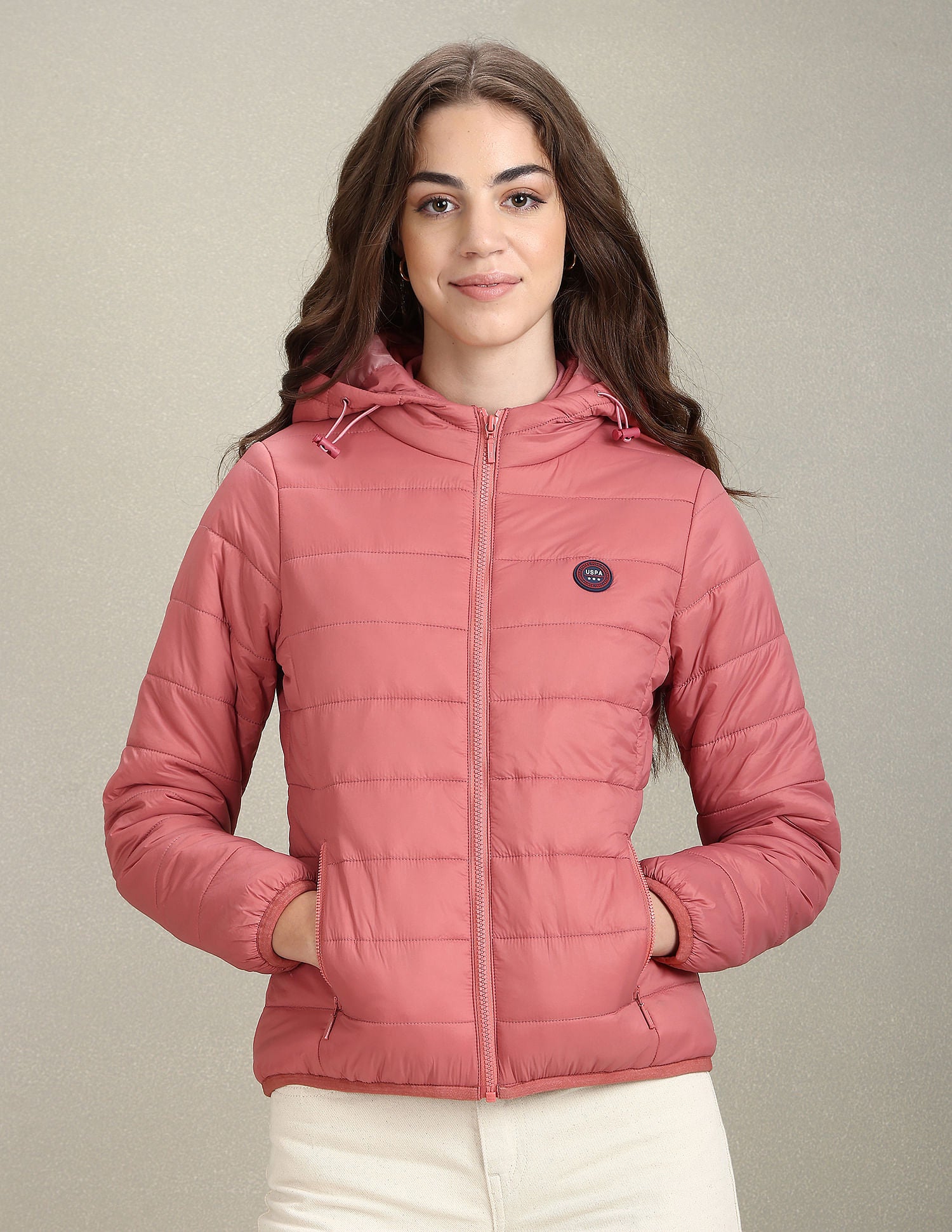 Nylon Hooded Puffer Jacket – U.S. Polo Assn. India