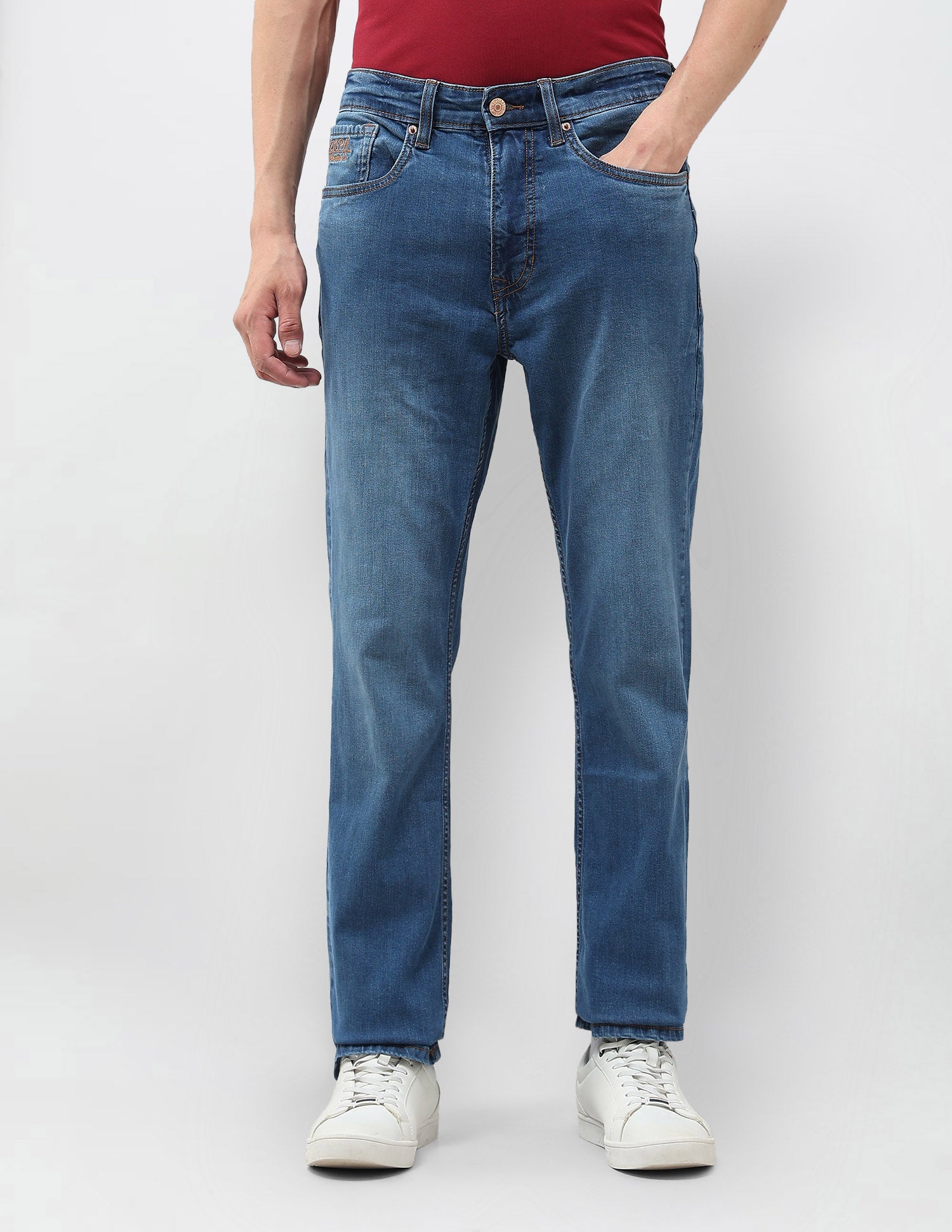 Connor Bootcut Fit Blue Jeans Indigo - U.S. POLO ASSN. | Large