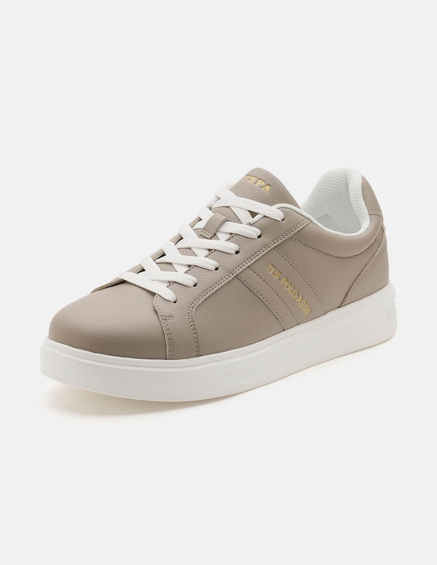 Men Kensy Colour Blocked Sneakers Beige - U.S. POLO ASSN. | Large