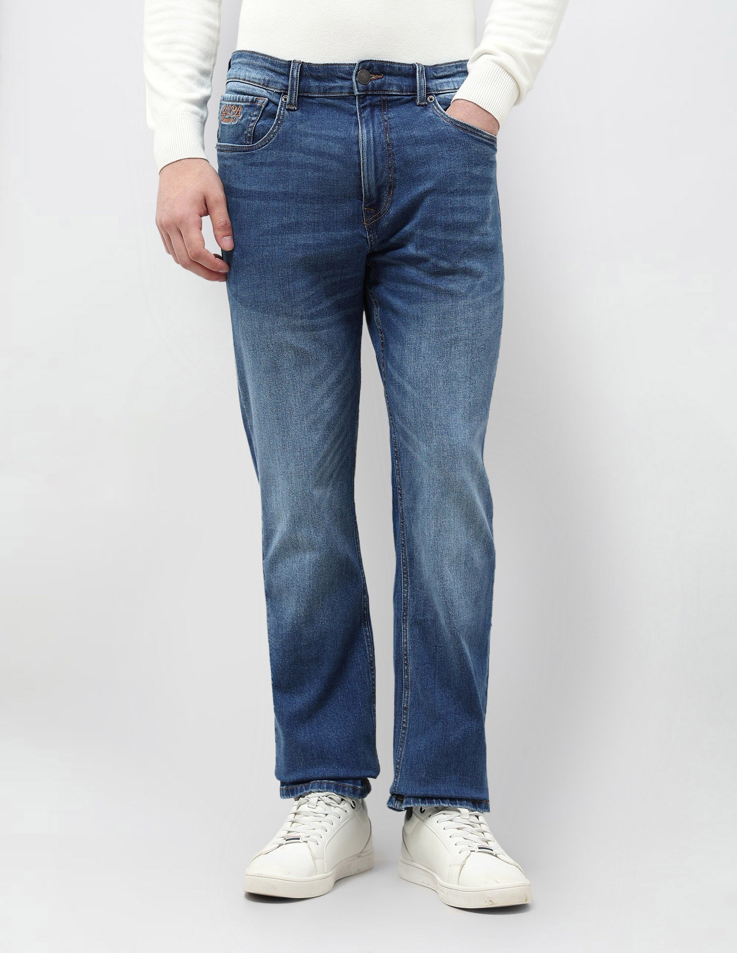 Connor Bootcut Blue Jeans Indigo - U.S. POLO ASSN. | Large