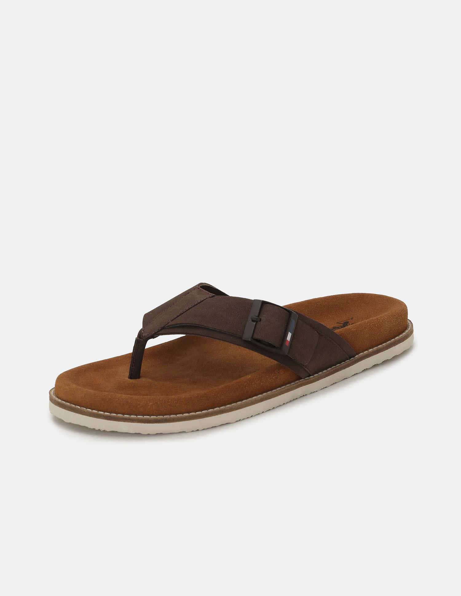 Men Ranger Flip Flops Brown - U.S. POLO ASSN. | Large