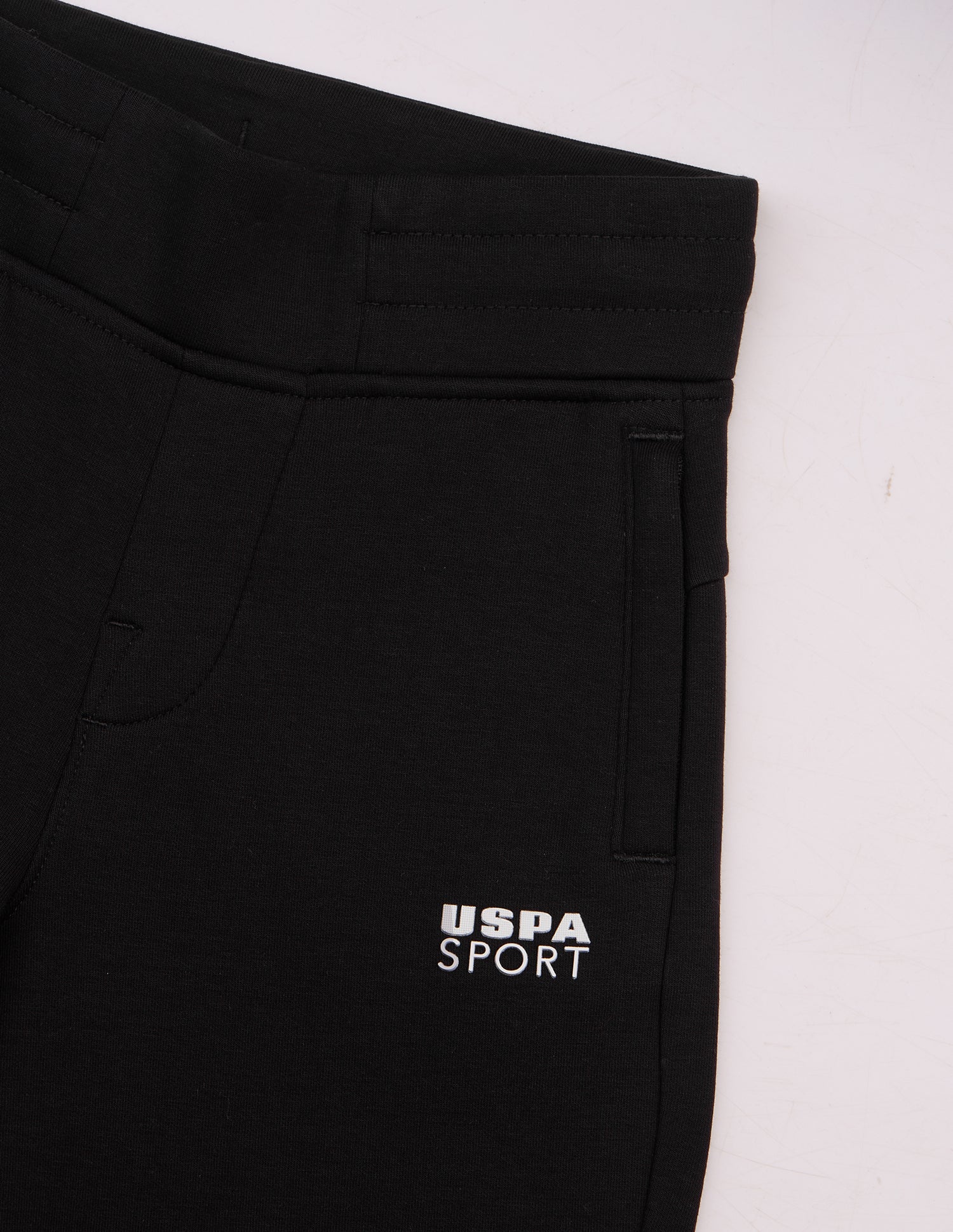 Mid Rise Regular Fit Track Pants Black - U.S. Polo Assn. India | Large
