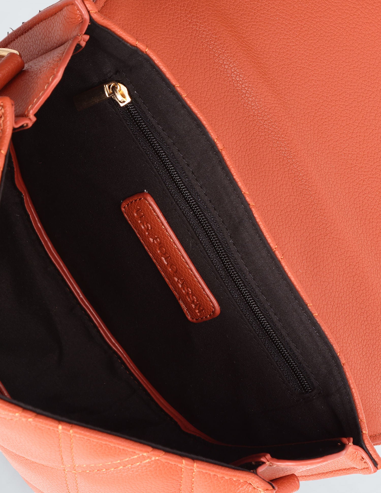 Adjustable Strap Quilted Sling Bag Tan - U.S. POLO ASSN. | Large