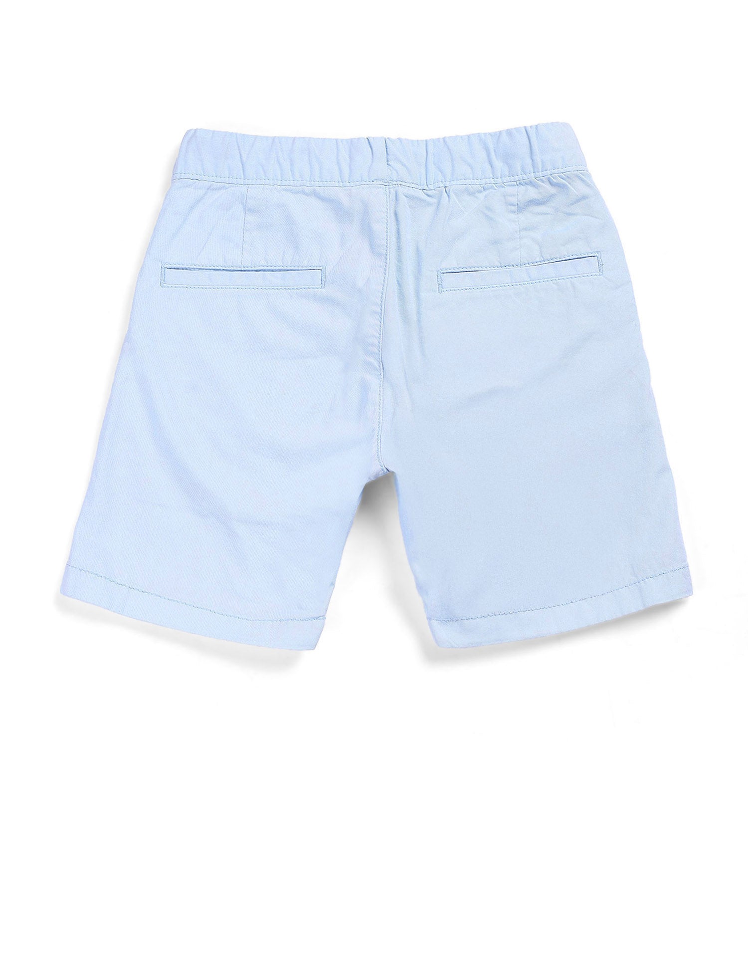 Boys Solid Twill Shorts Light Blue - U.S. POLO ASSN. | Large