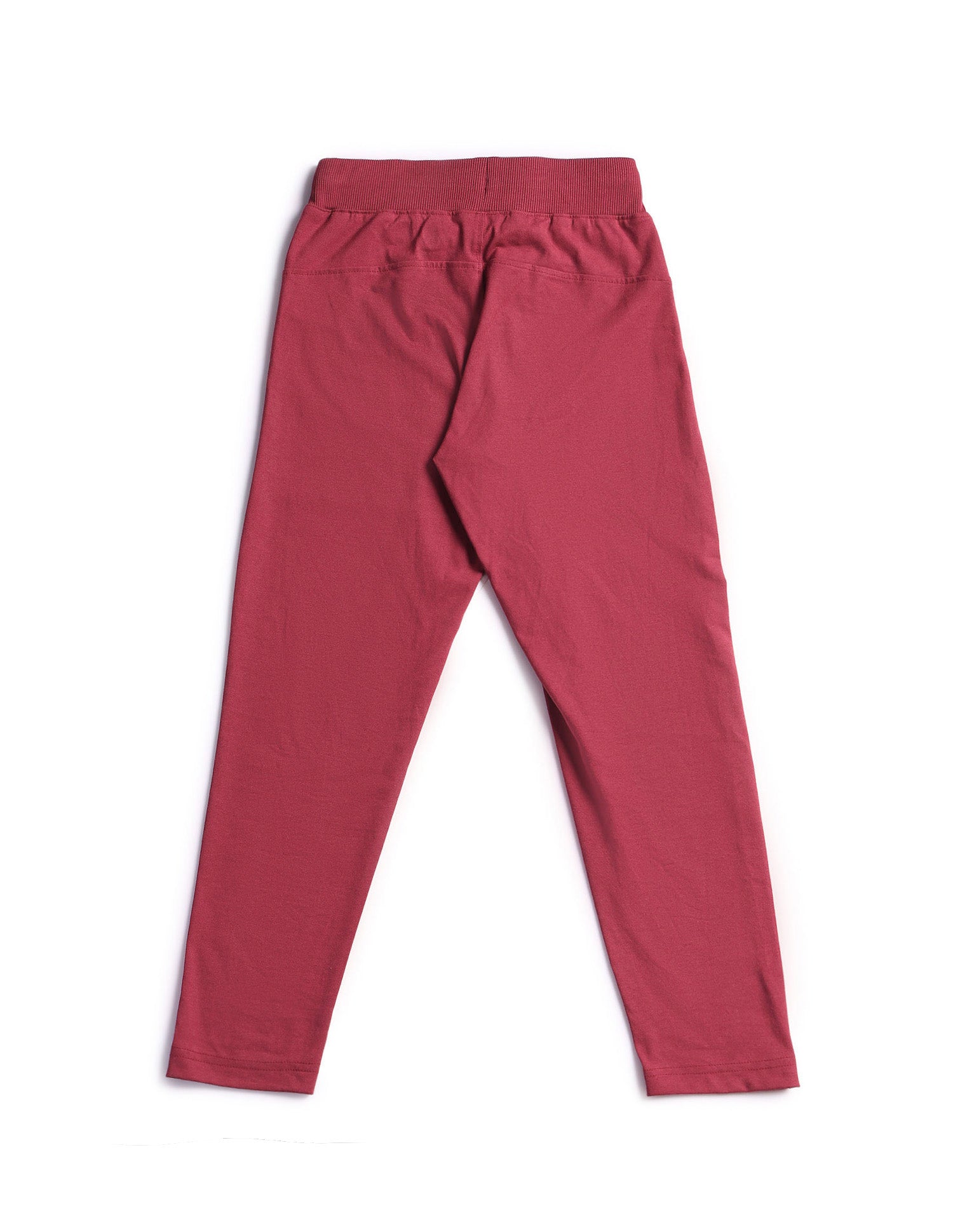 Boys Solid Mid-Rise Track Pants Red - U.S. POLO ASSN. | Large