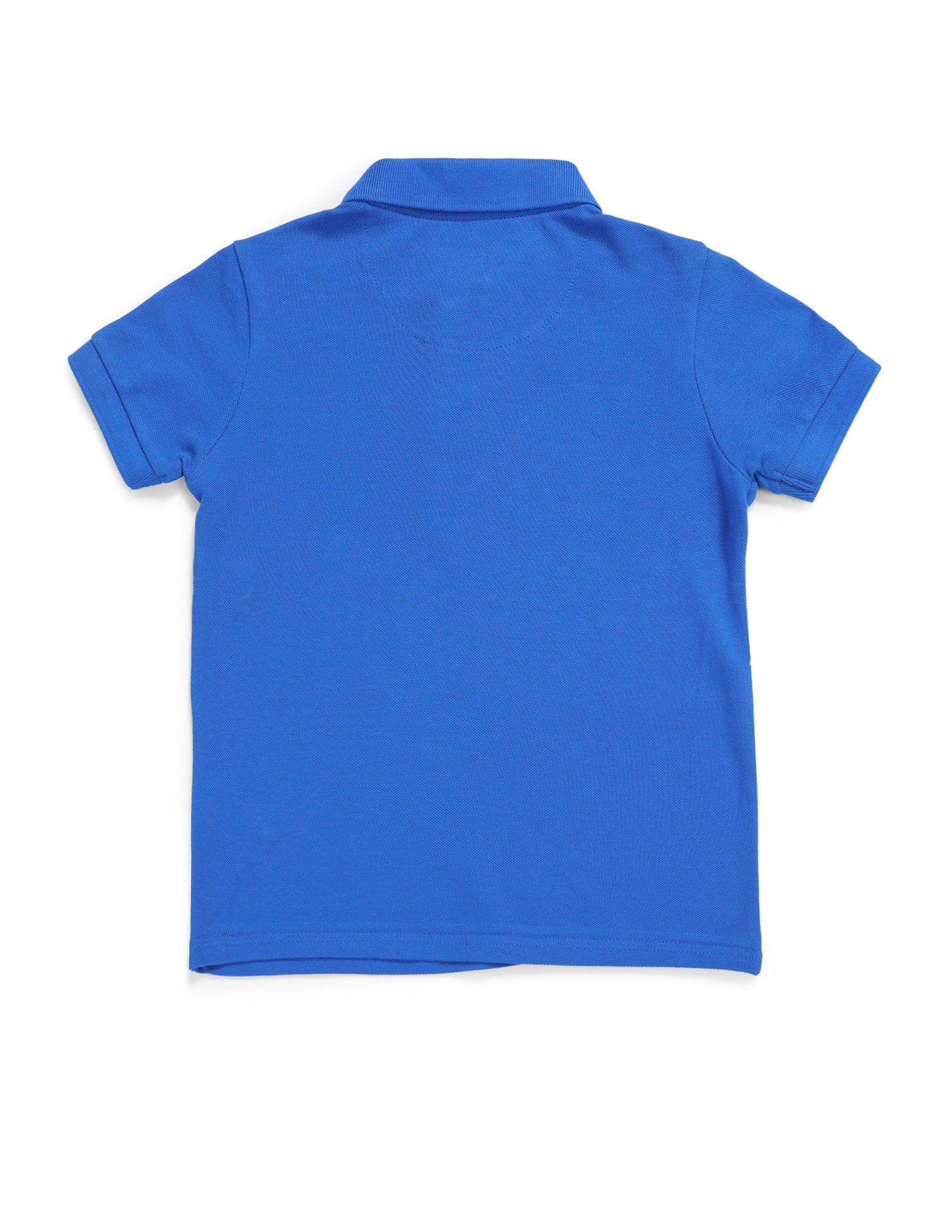 Boys Solid Cotton T-Shirt Royal Blue - U.S. POLO ASSN. | Large