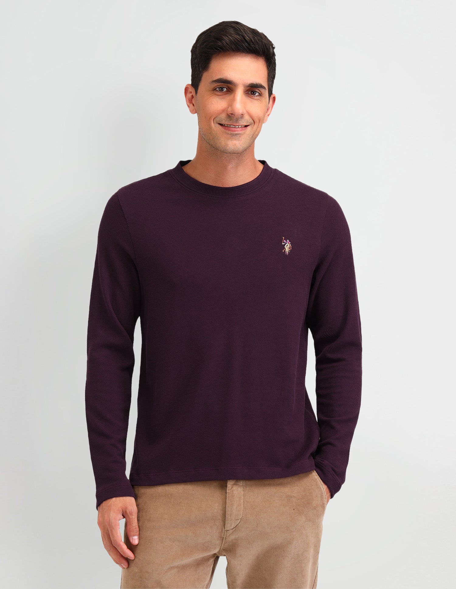 Solid Muscle Fit T-Shirt Navy - U.S. POLO ASSN. | Large