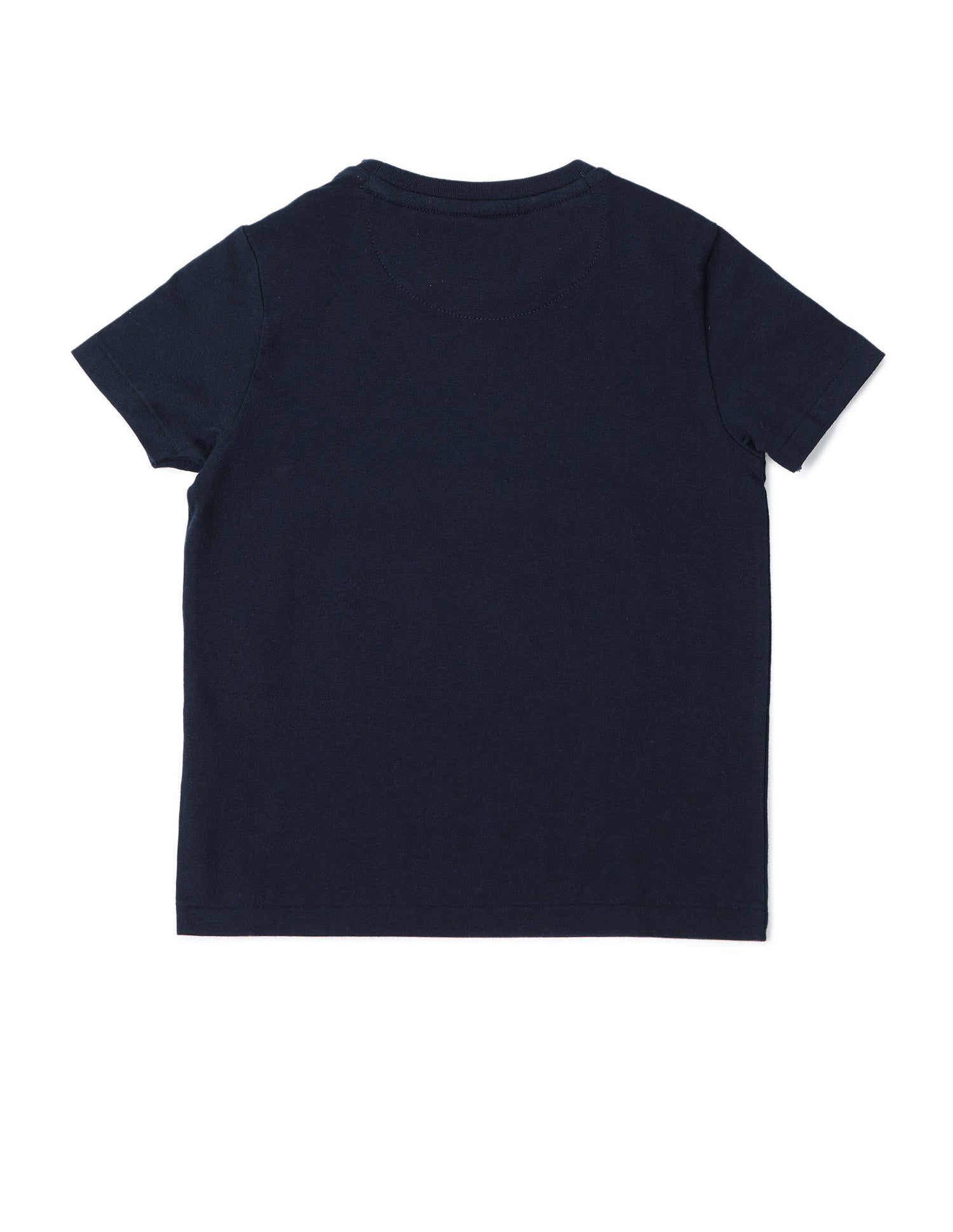 Boys Brand Print Cotton T-Shirt Navy - U.S. POLO ASSN. | Large