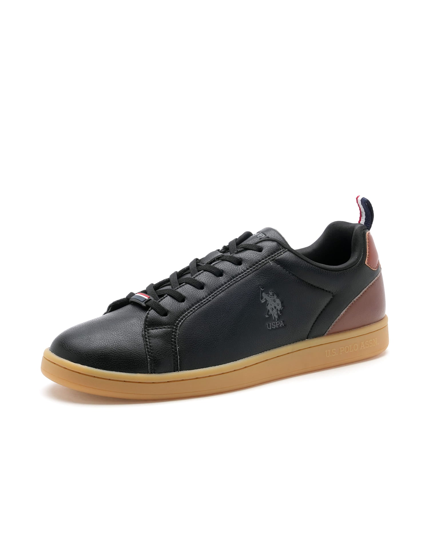 Men Stefan 2.0 Black All Day Sneakers Black - U.S. Polo Assn. India | Large