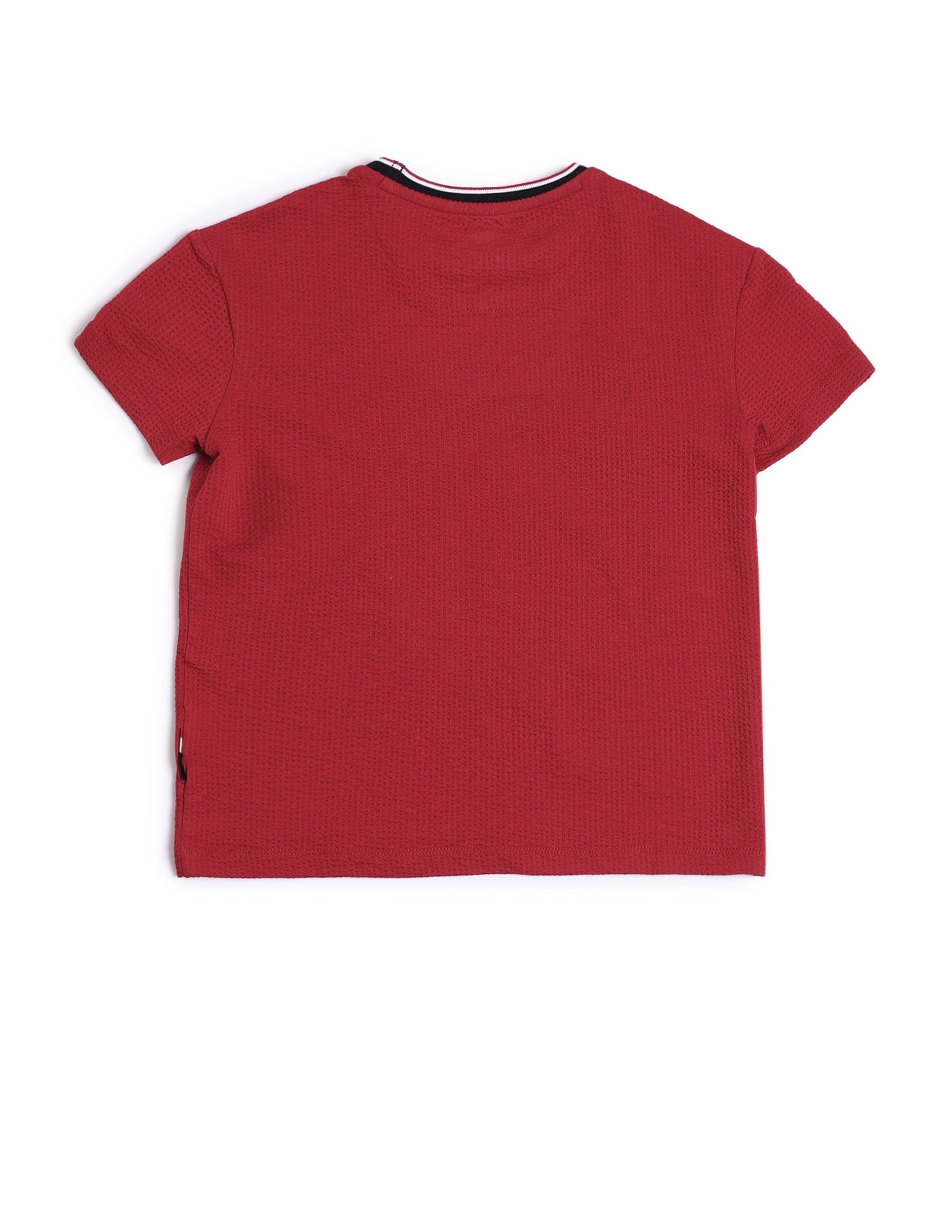 Boys Brand Printed Regular Fit T-Shirt Medium Red - U.S. POLO ASSN. | Large