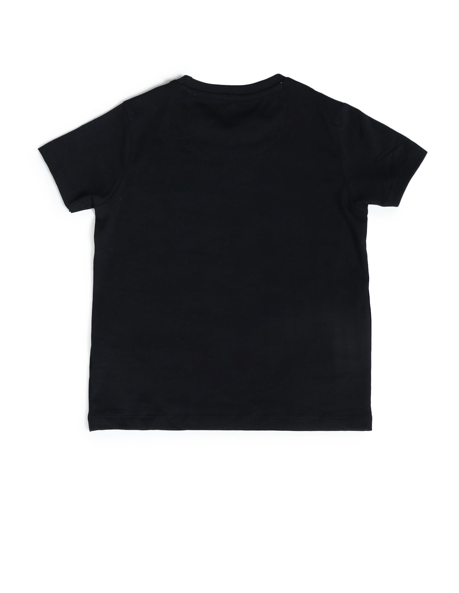 Boys Brand Printed Regular Fit T-Shirt Black - U.S. POLO ASSN. | Large