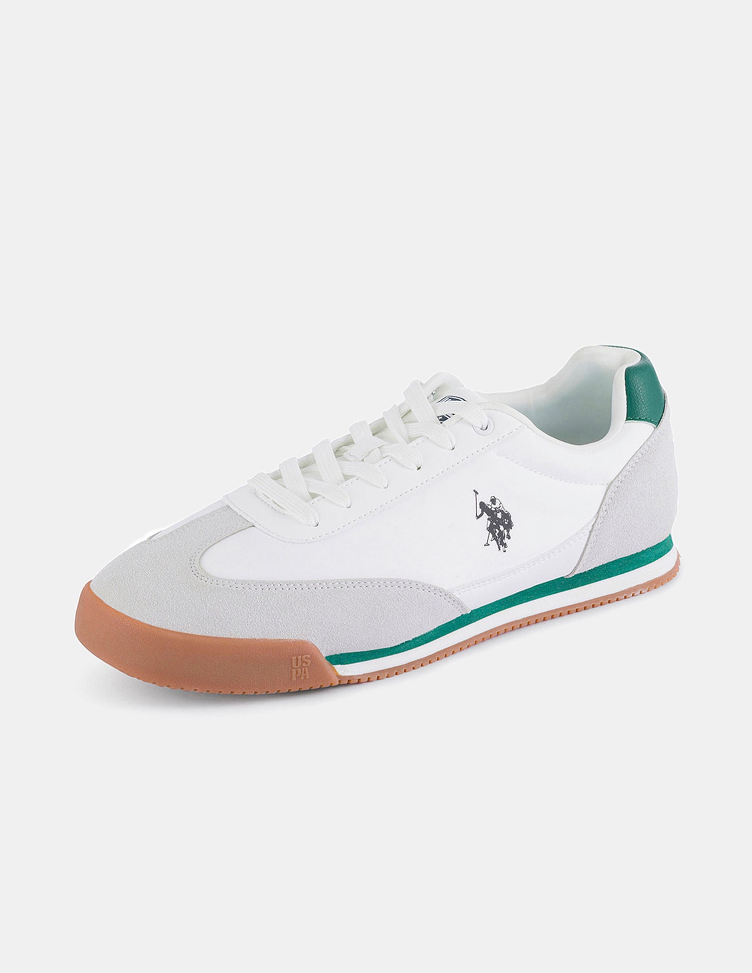Men Round Toe Treviri Sneakers Off White - U.S. POLO ASSN. | Large