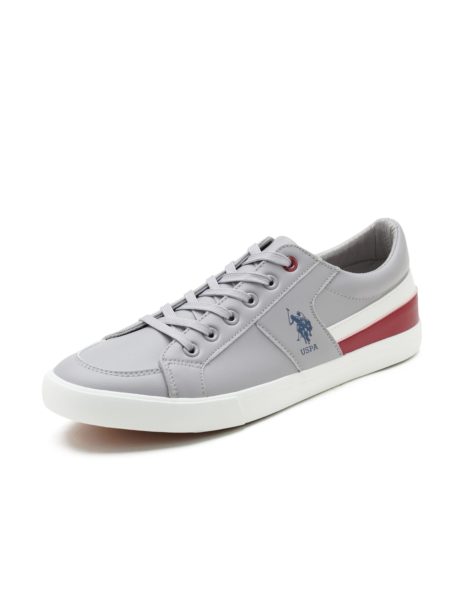 Men Clarkin 11.0 Colourblocked Sneakers Grey - U.S. Polo Assn. India | Large