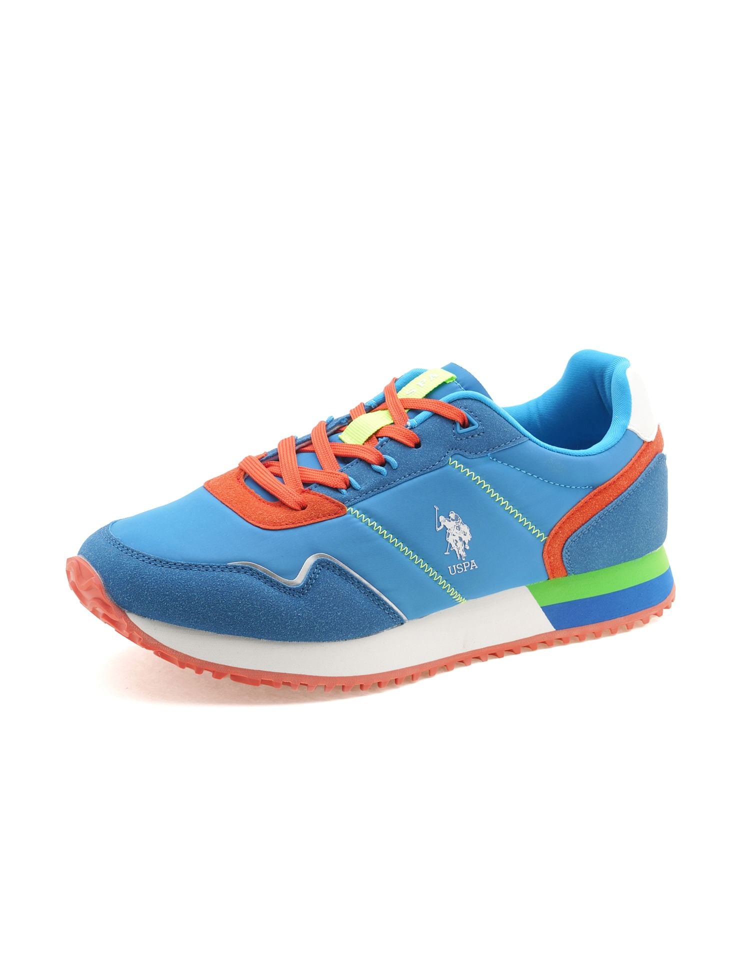 Men Kenzee Blue Retro Joggers Sneakers Blue - U.S. Polo Assn. India | Large
