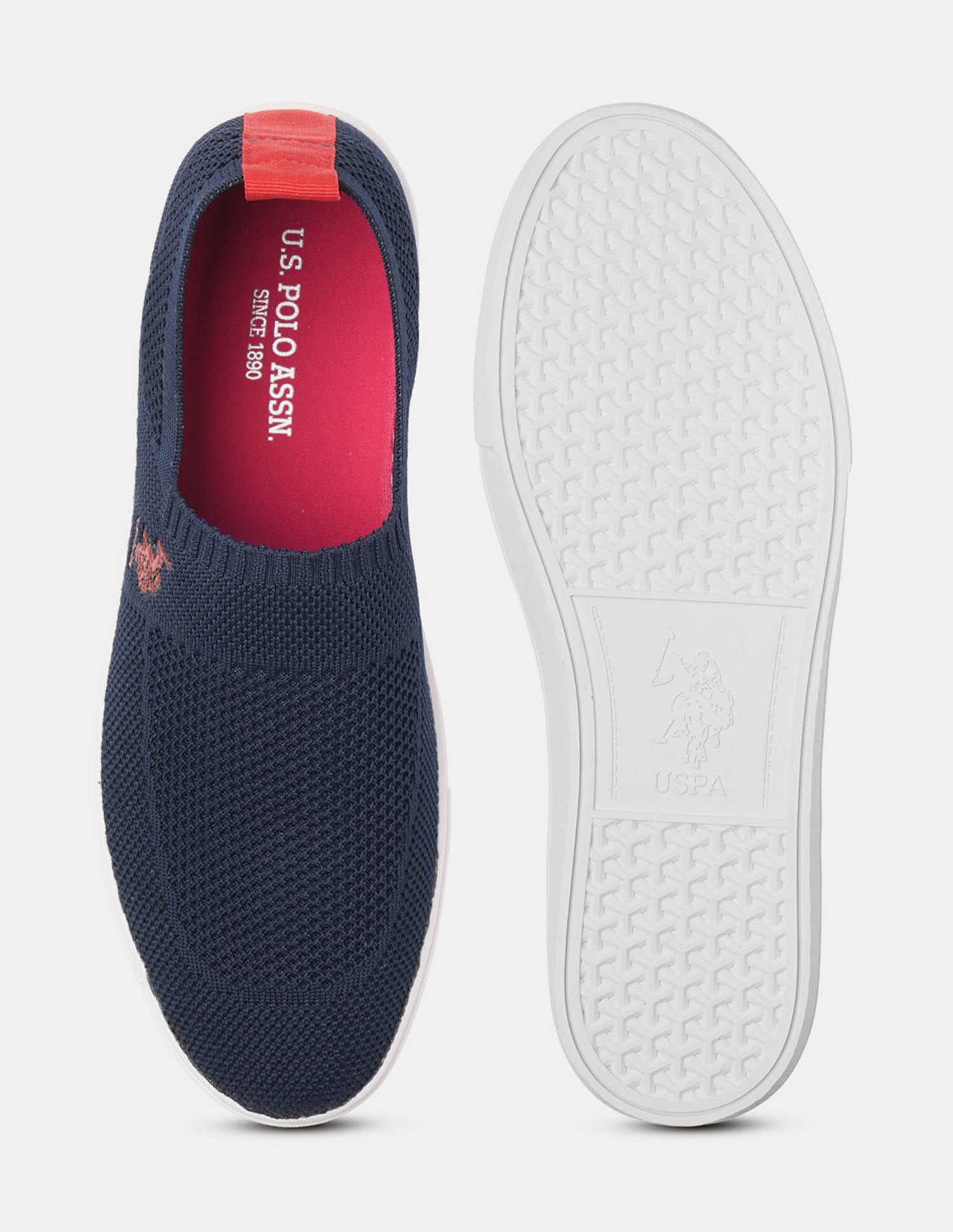 Men Octavia 3.0 Slip On Sneakers Navy - U.S. Polo Assn. India | Large