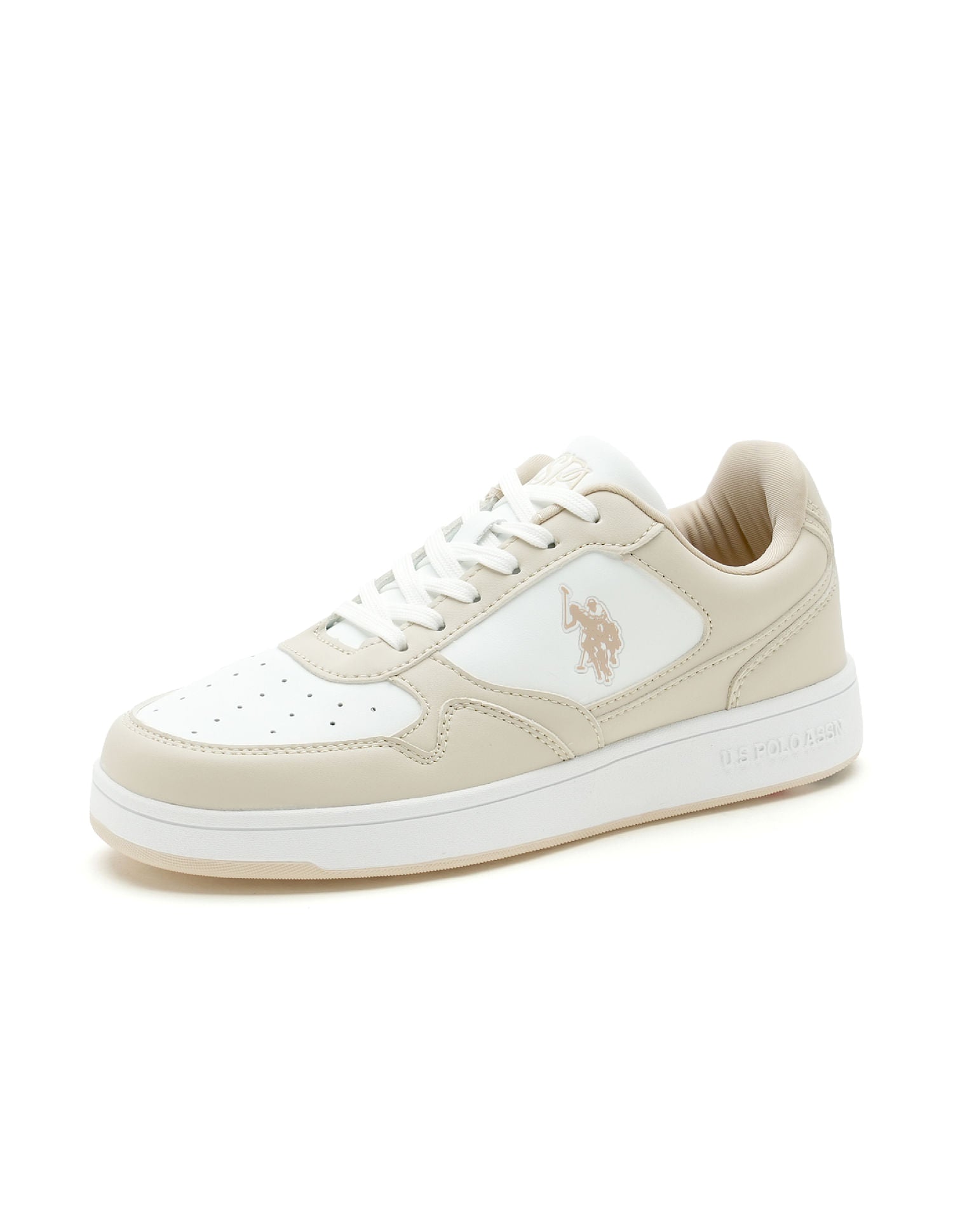 Women Colour Block Nova Sneakers Nude - U.S. Polo Assn. India | Large