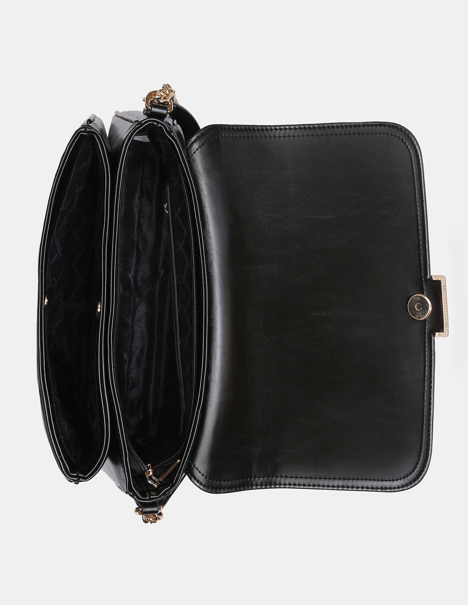 Women Birdy Sling Bag with Spacious Multi-Compartments Black - U.S. POLO ASSN. | Large