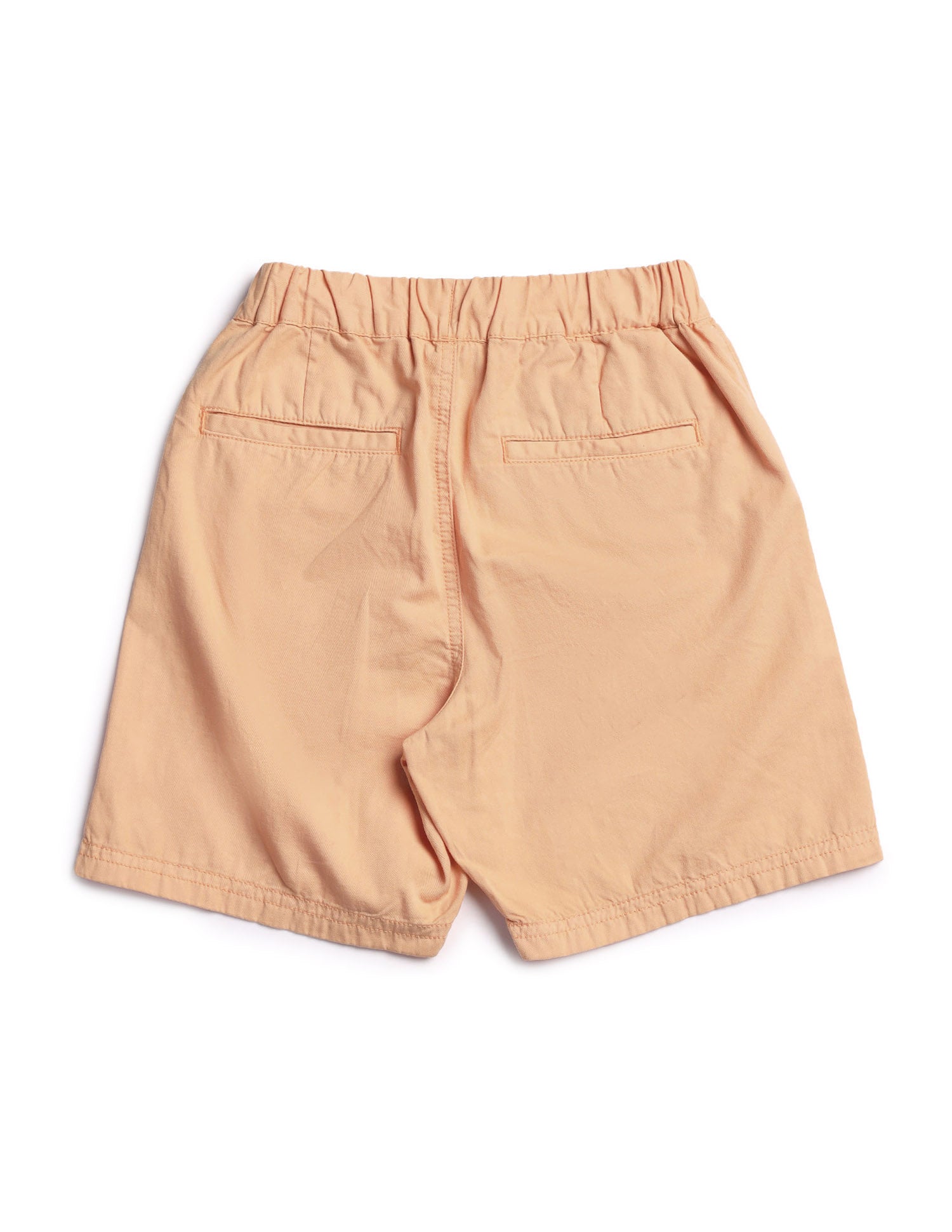 Boys Solid Regular Fit Shorts Peach - U.S. POLO ASSN. | Large
