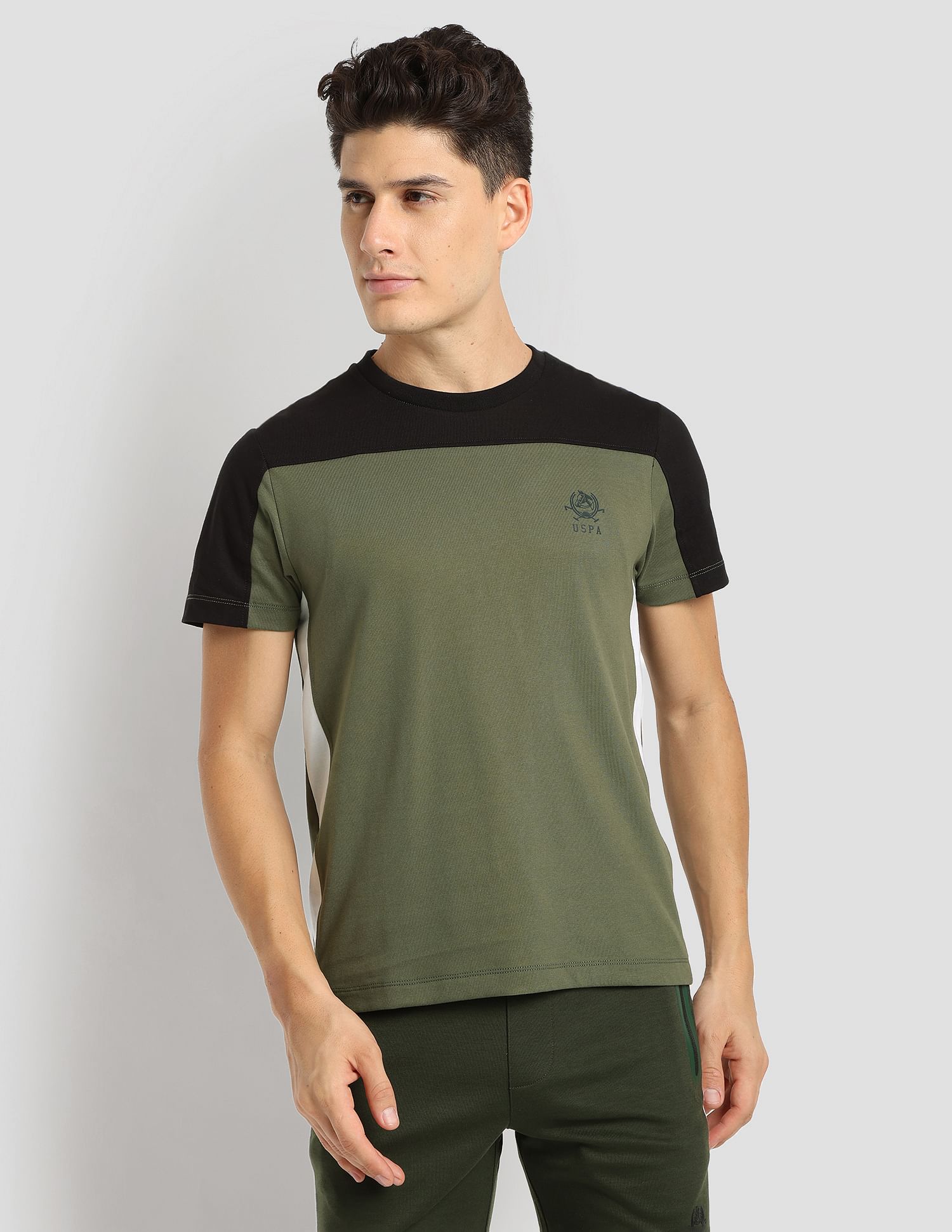 Colour Block Active T-Shirt