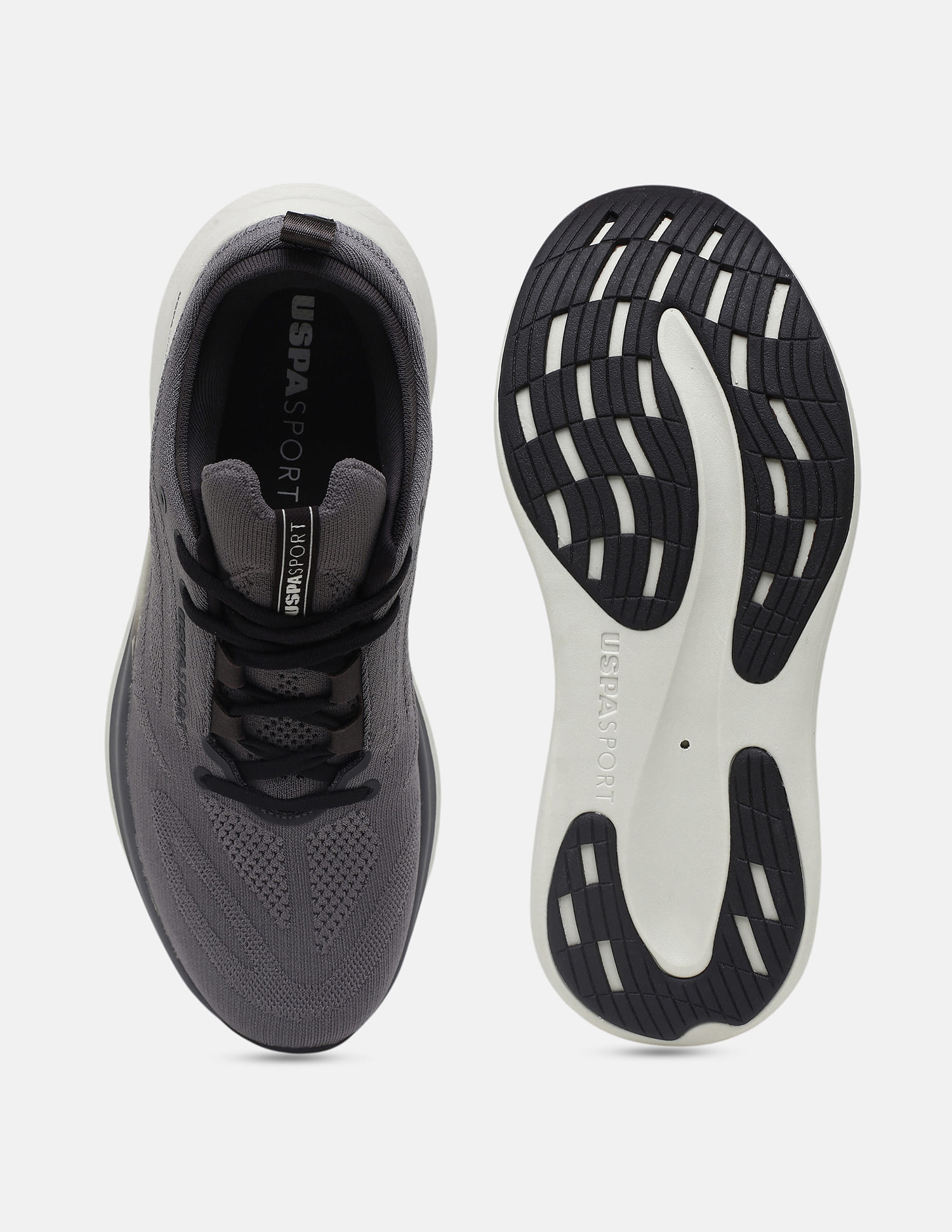 Quartette Runner Lace-Ups Running Shoes Brown - U.S. Polo Assn. India | Large