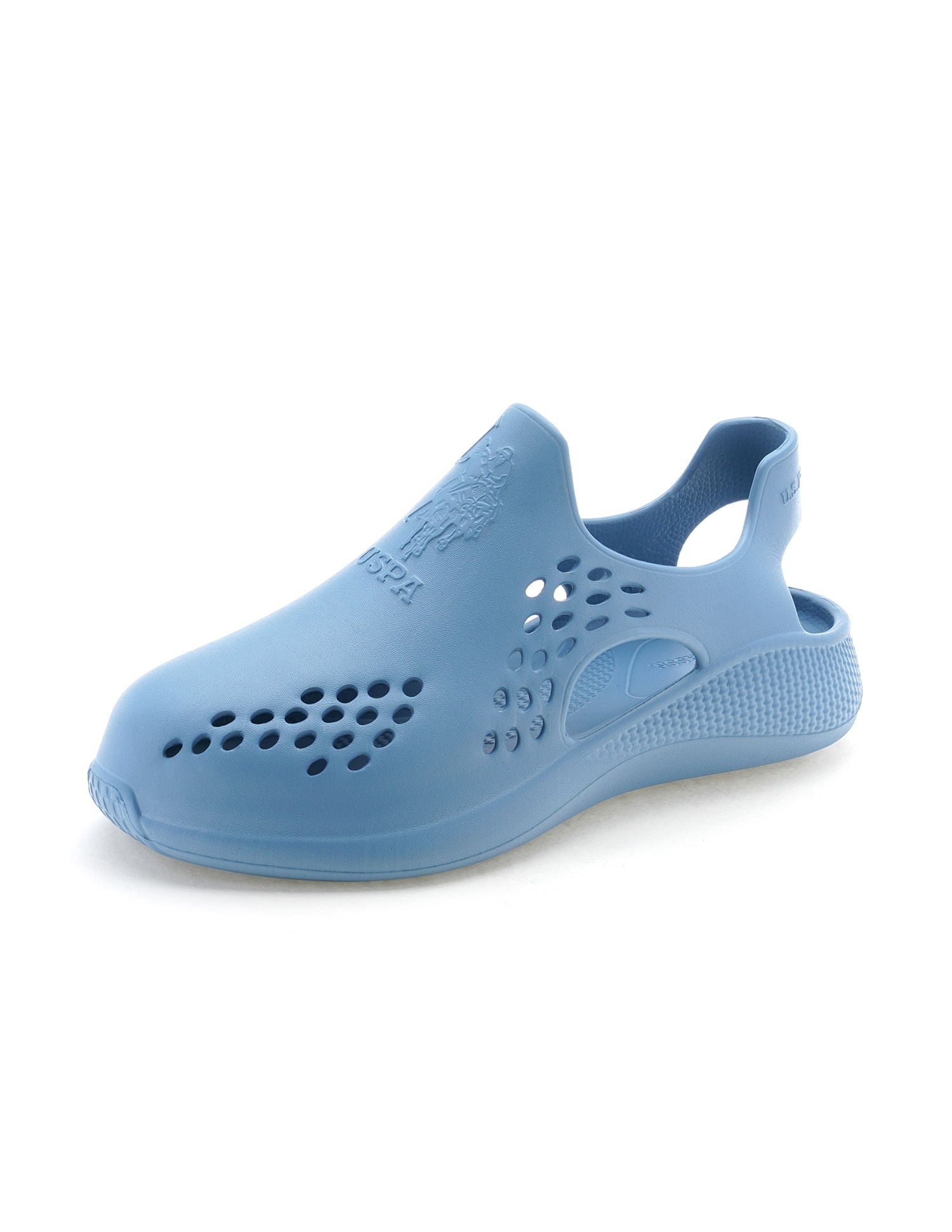 Men Noan 2.0 Blue Foam Walk Clogs Blue - U.S. Polo Assn. India | Large