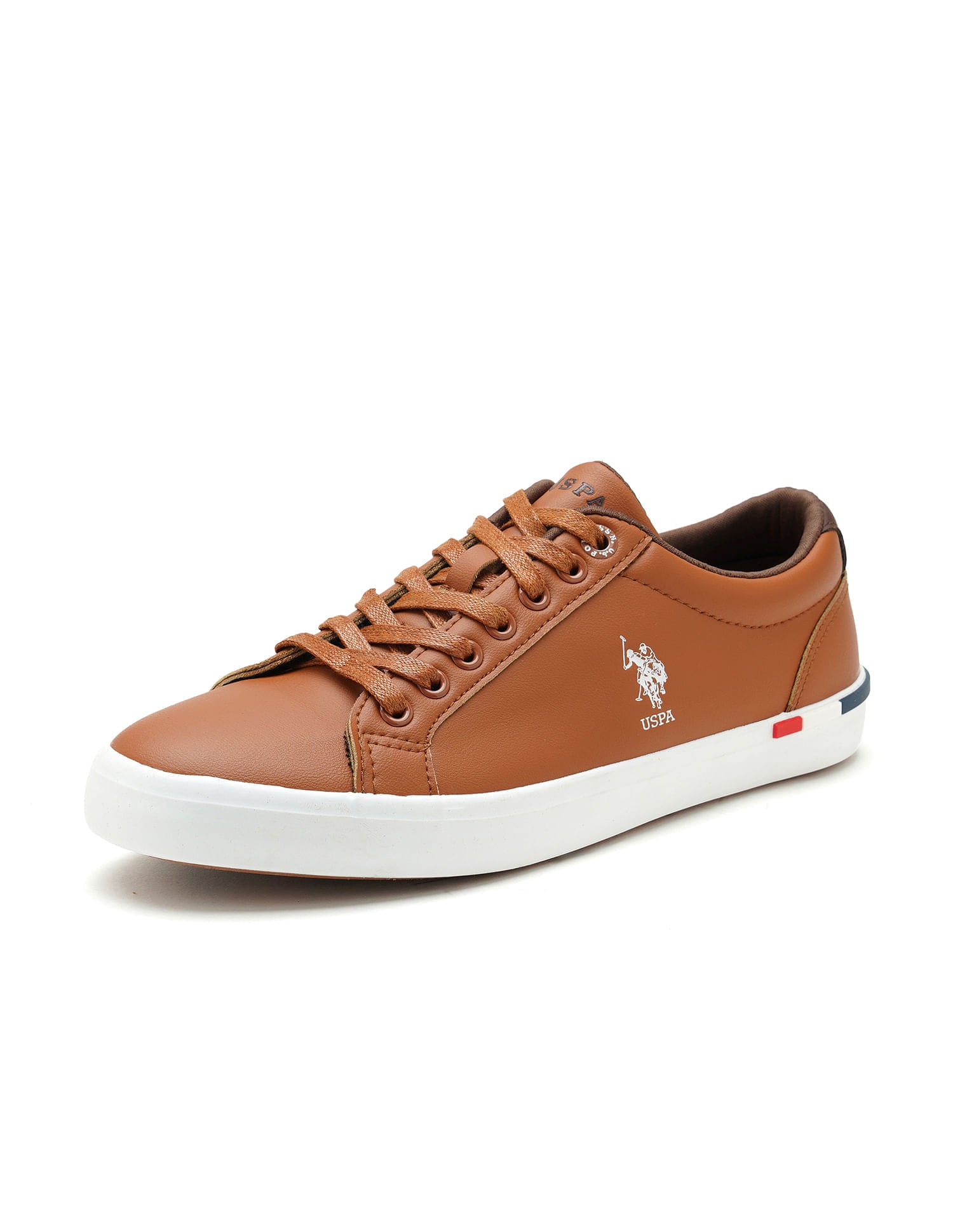 Men Round Toe Anton 4.0 Sneakers Tan - U.S. Polo Assn. India | Large