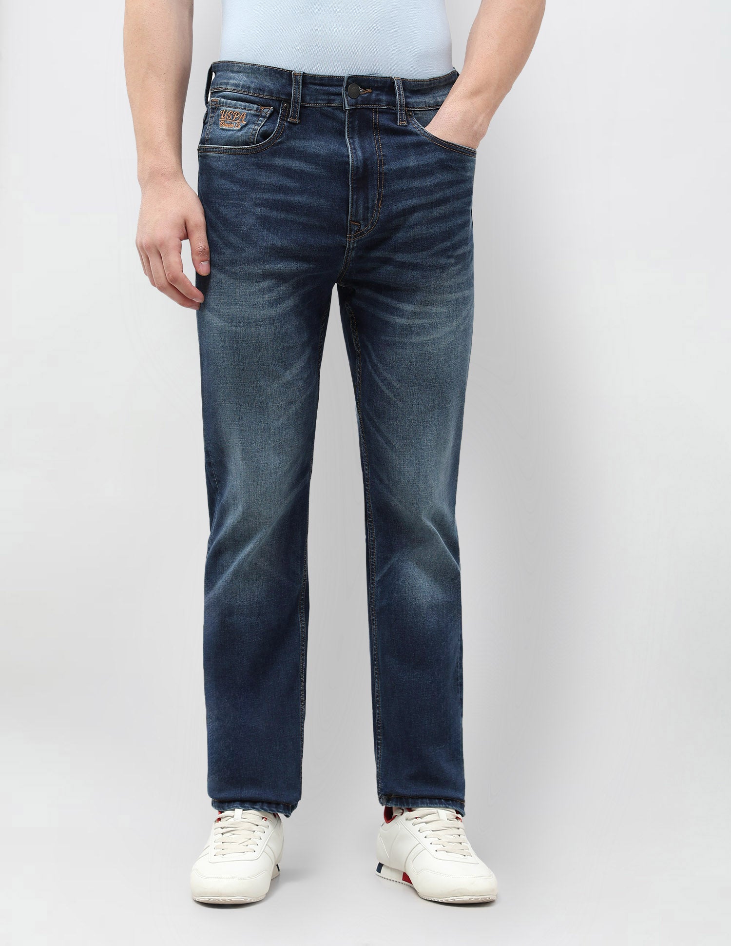 Connor Bootcut Blue Jeans Indigo - U.S. POLO ASSN. | Large