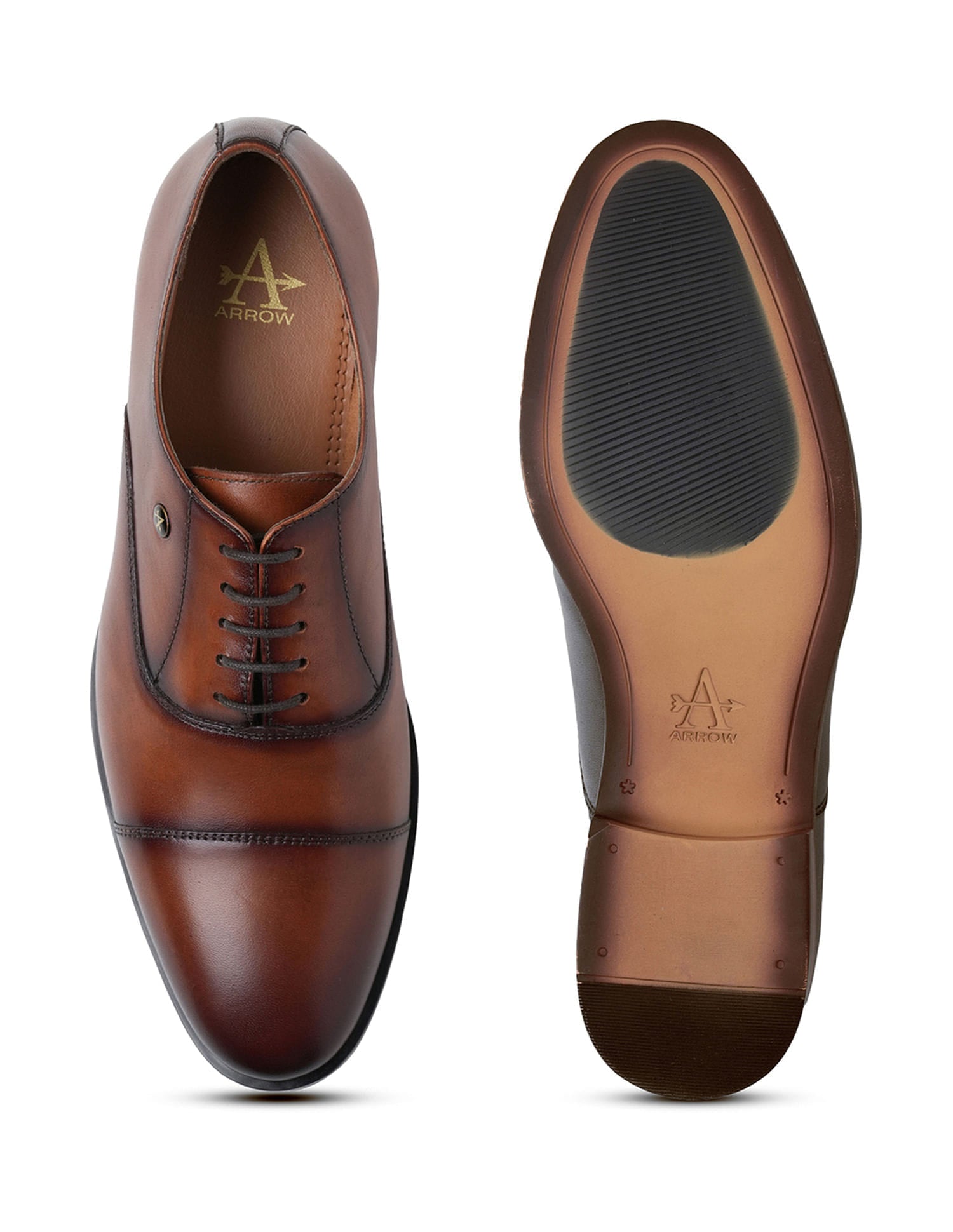 Orion 3.0 Leather Shoes Tan - U.S. Polo Assn. India | Large