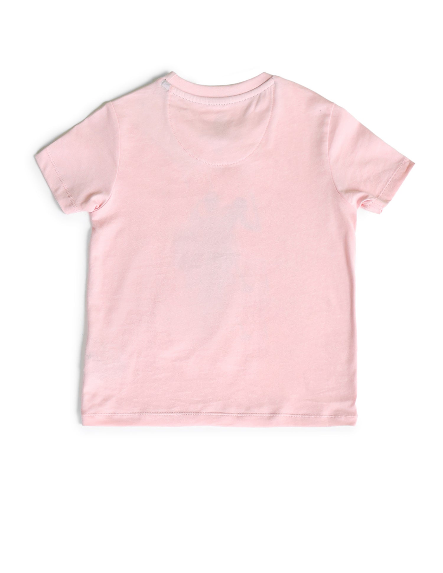 Boys Brand Printed Regular Fit T-Shirt Light Pink - U.S. POLO ASSN. | Large