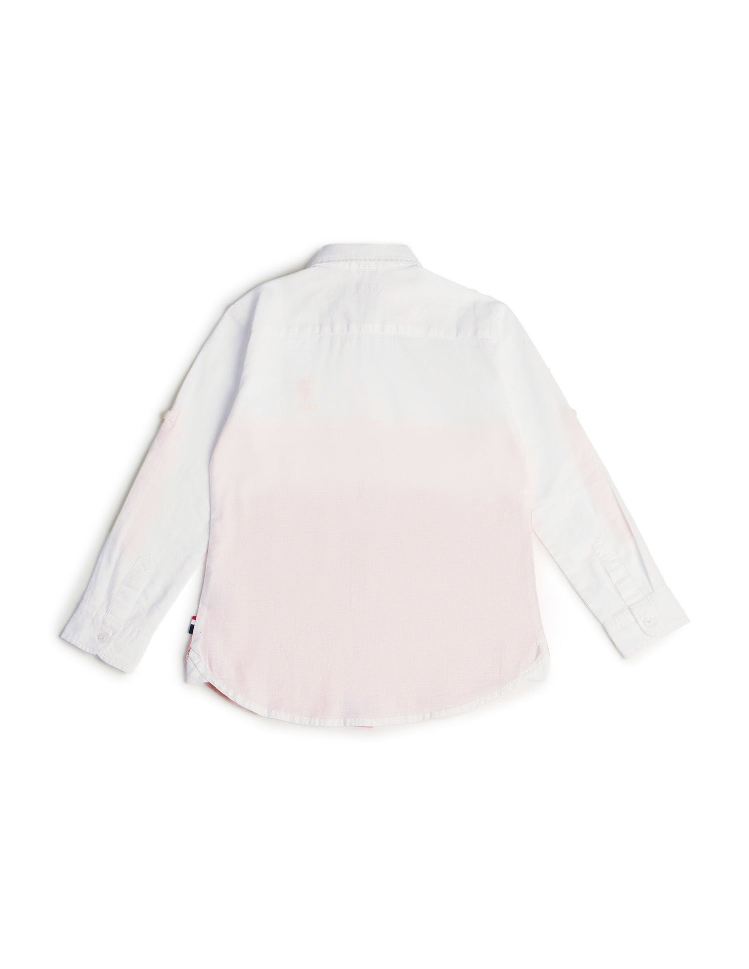 Boys Colourblocked Regular Fit Shirt Pink - U.S. POLO ASSN. | Large