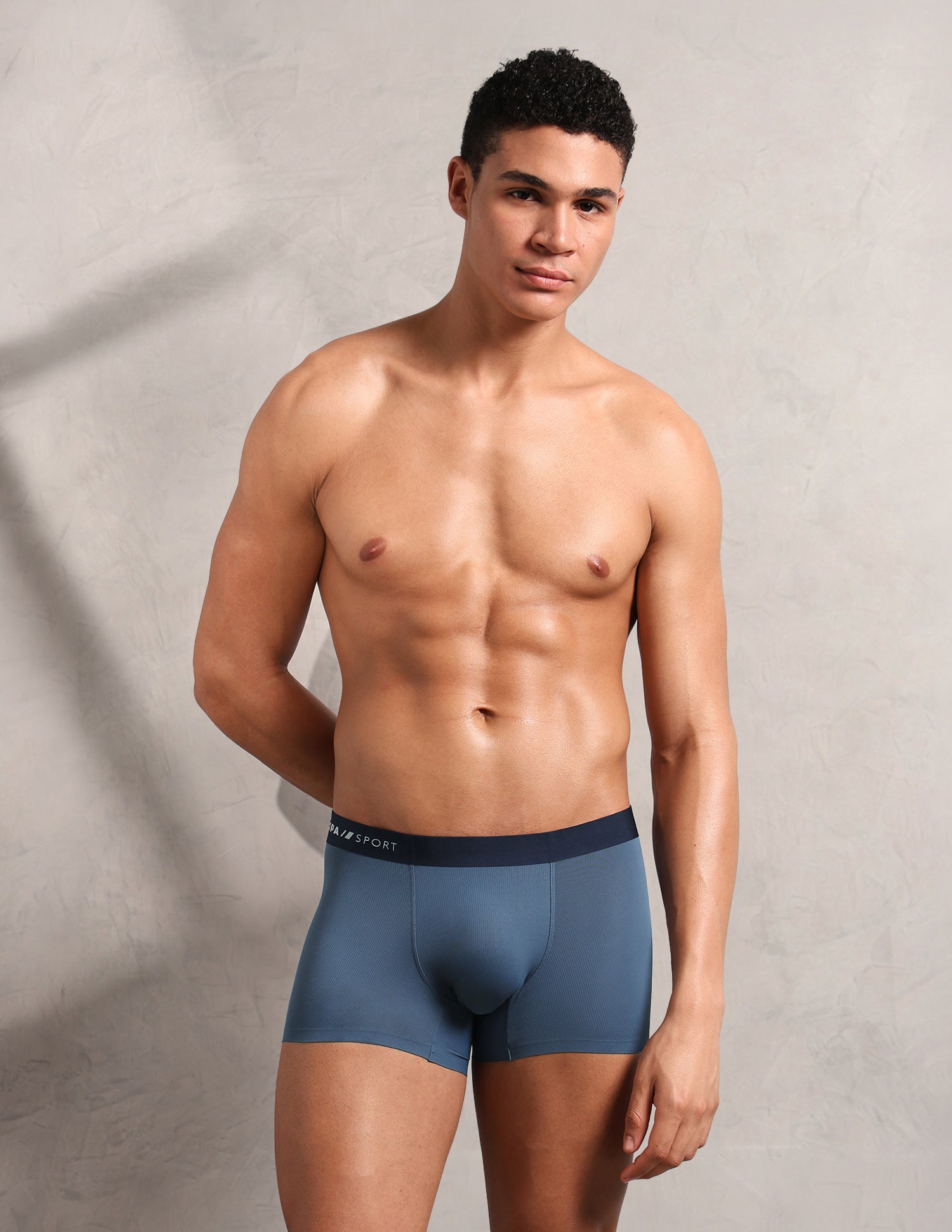 Signature Sports Mesh RT009 Seamless Trunk Vintage Indigo - U.S. Polo Assn. India | Large