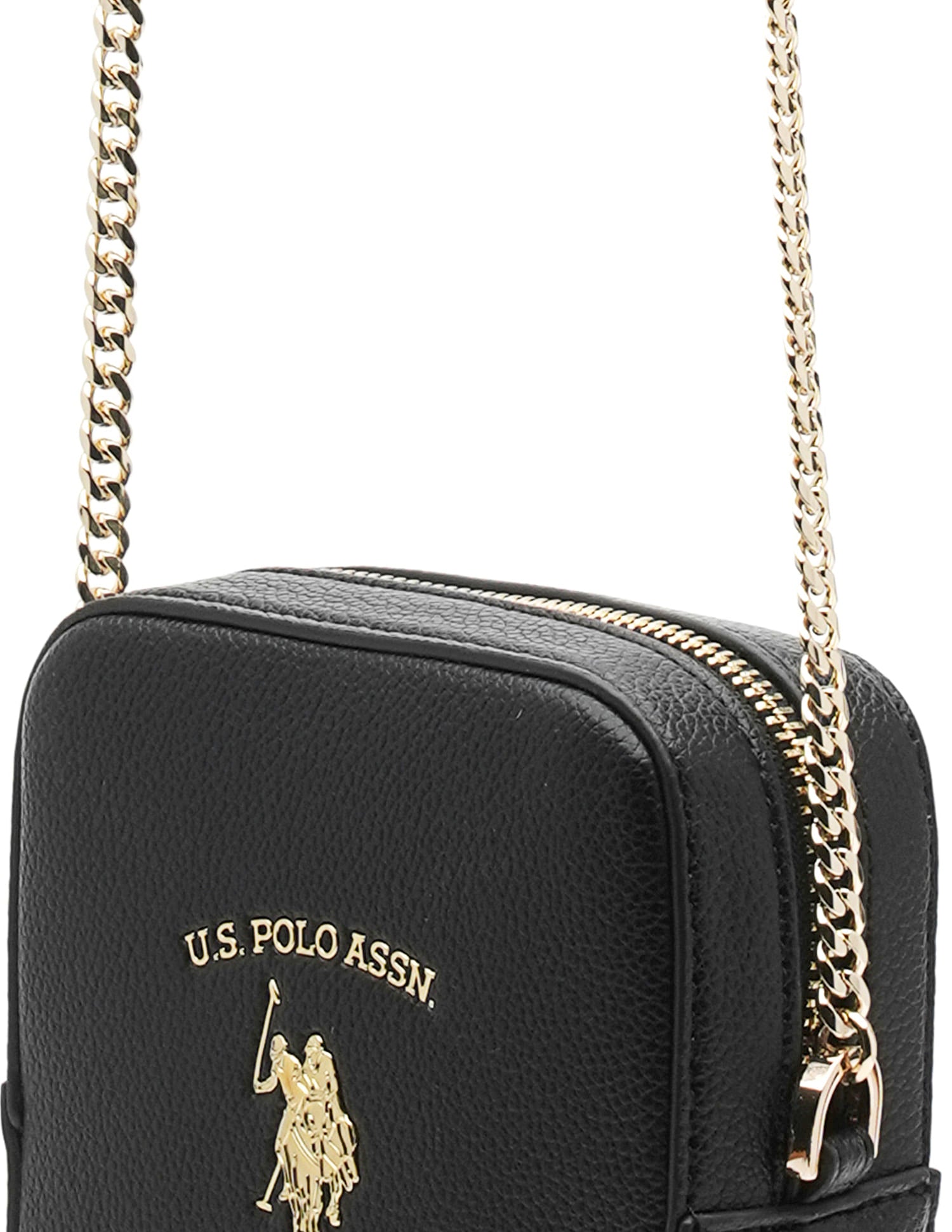 Hannah Cross Body Bag Black - U.S. POLO ASSN. | Large