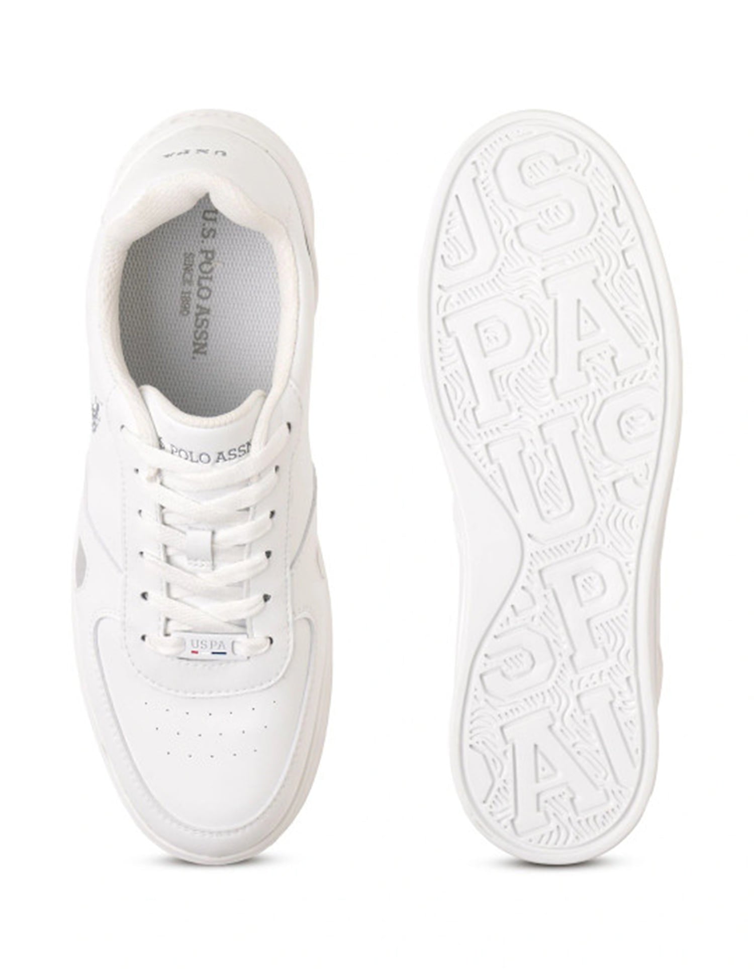 Lace-Ups Nebo 2.0 Sneakers White - U.S. Polo Assn. India | Large
