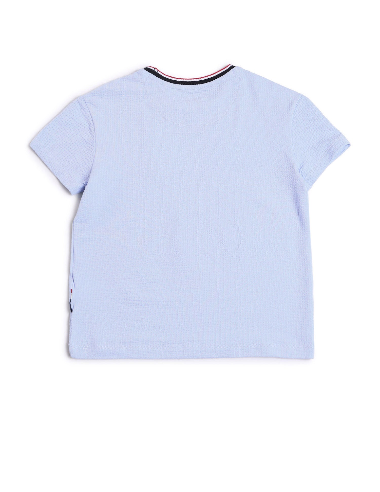 Boys Brand Printed Regular Fit T-Shirt Blue - U.S. POLO ASSN. | Large