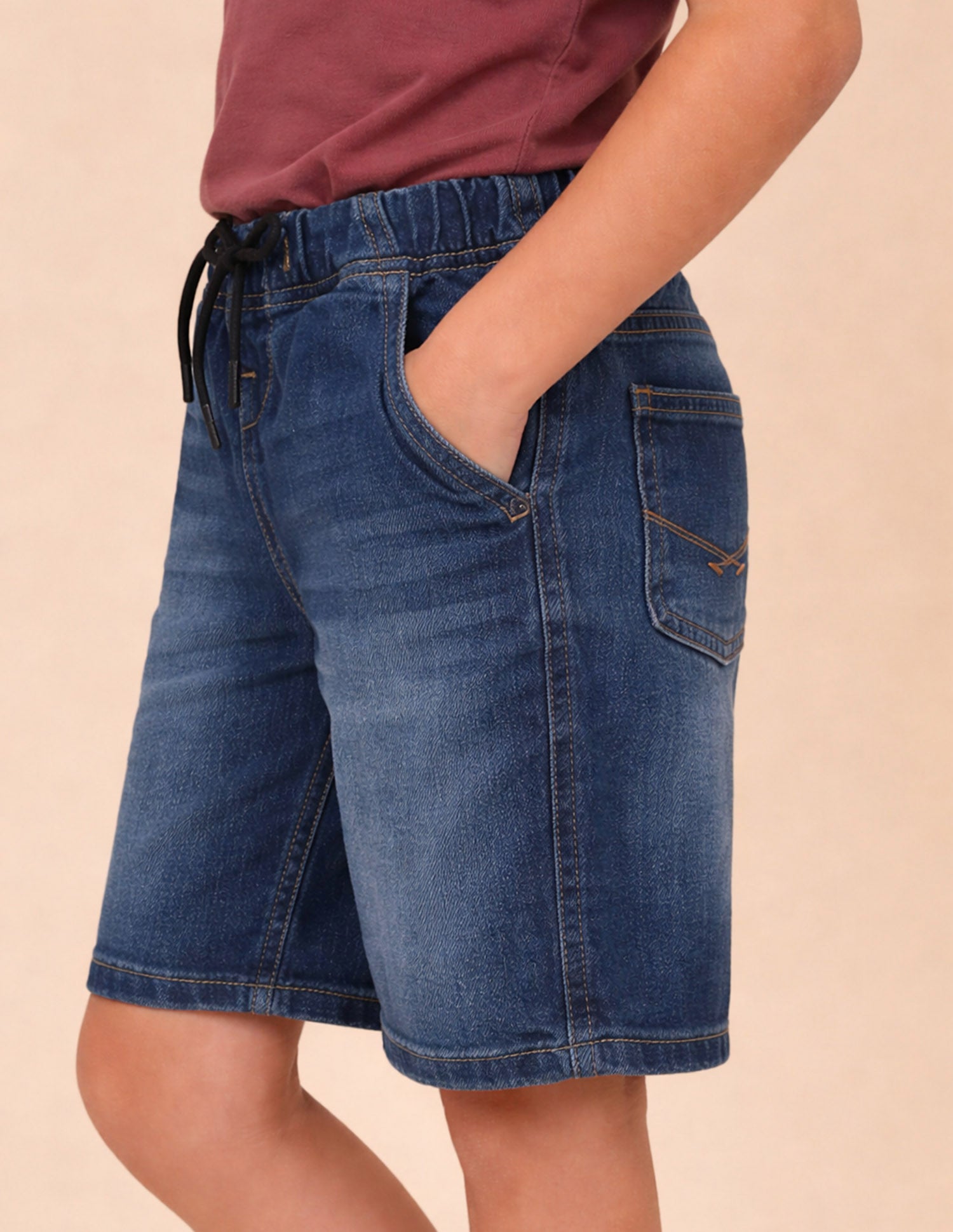 Mid Rise Whiskered Jeans Blue - U.S. Polo Assn. India | Large