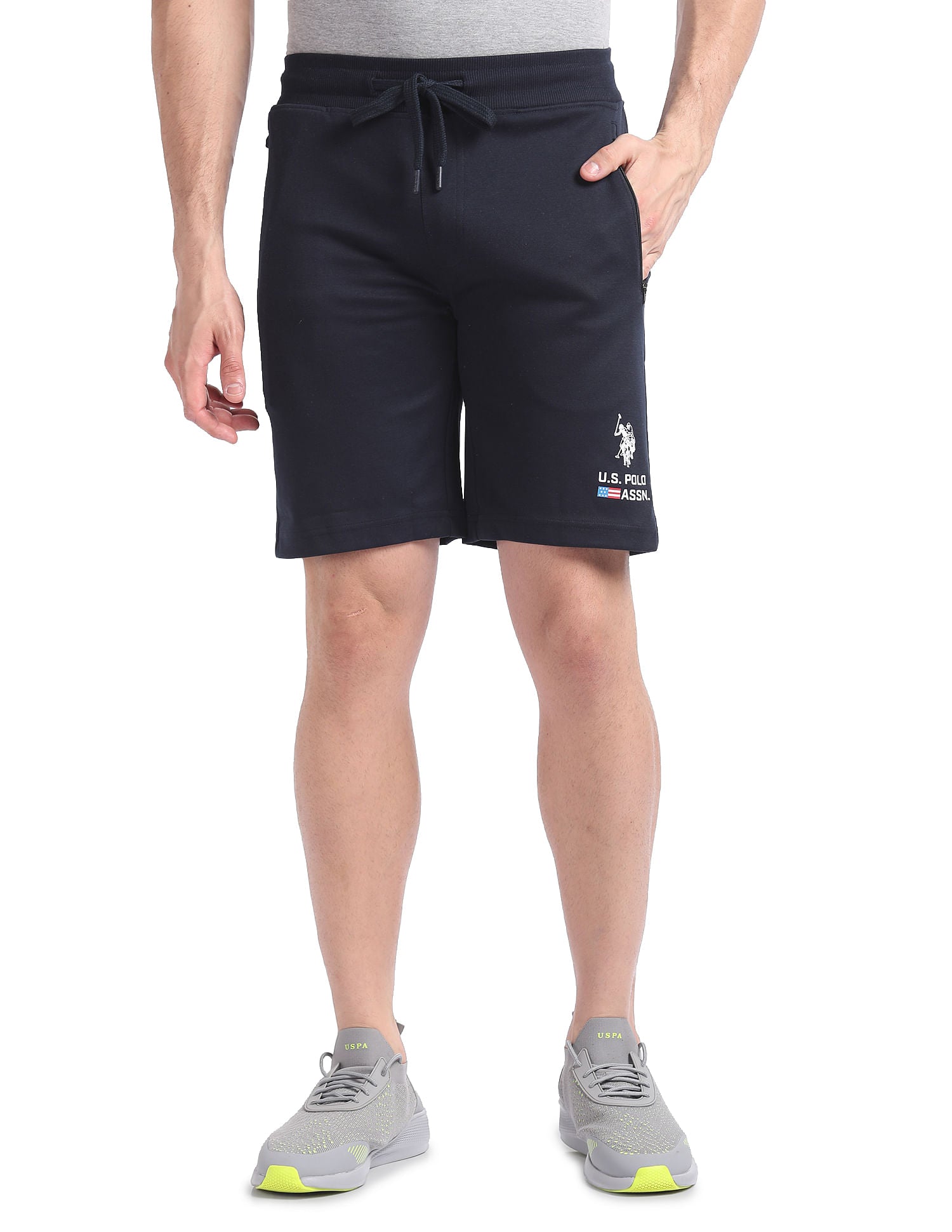High Strength LS004 Lounge Shorts - Pack Of 1 Navy - U.S. POLO ASSN. | Large
