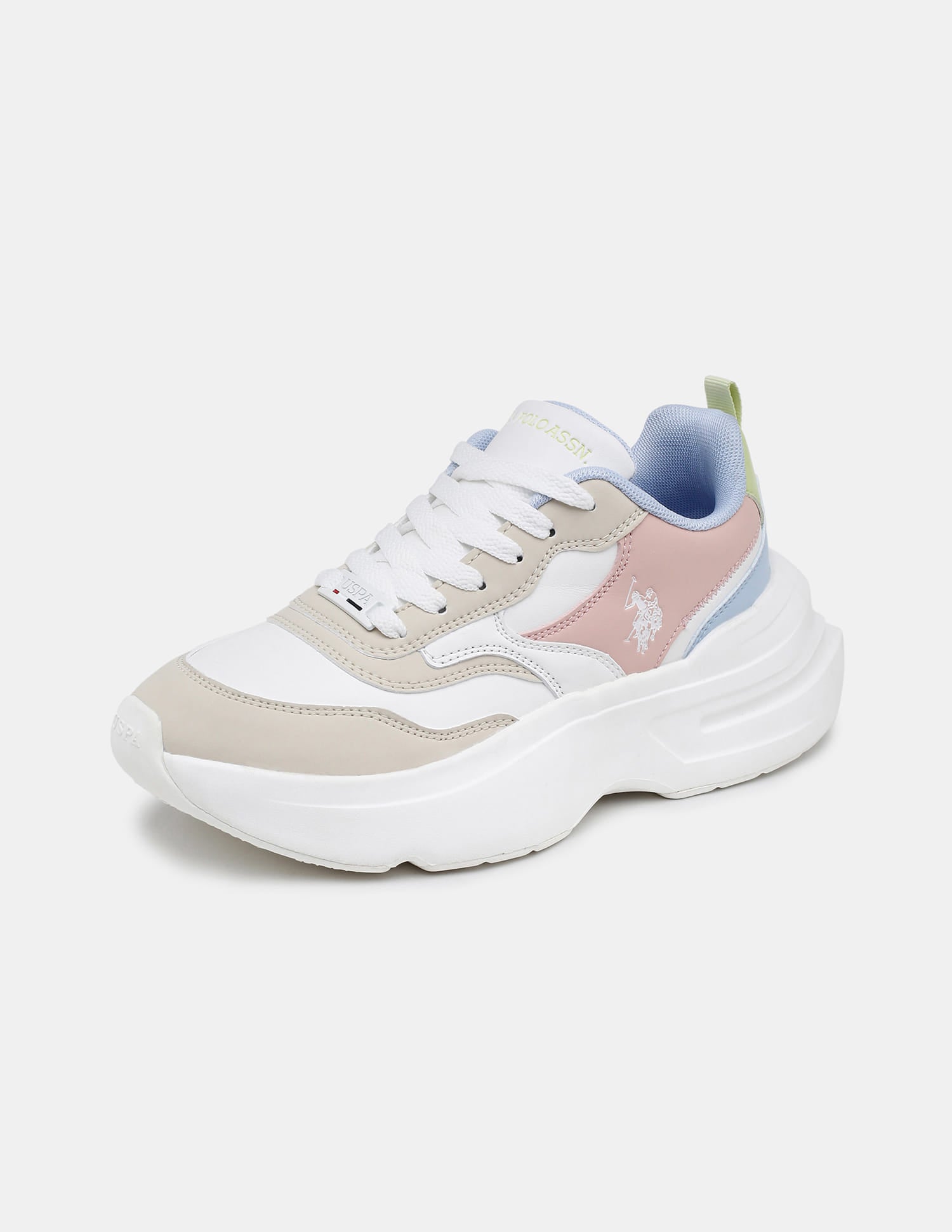 Women Colourblocked Roselle Sneakers Multi3 - U.S. Polo Assn. India | Large