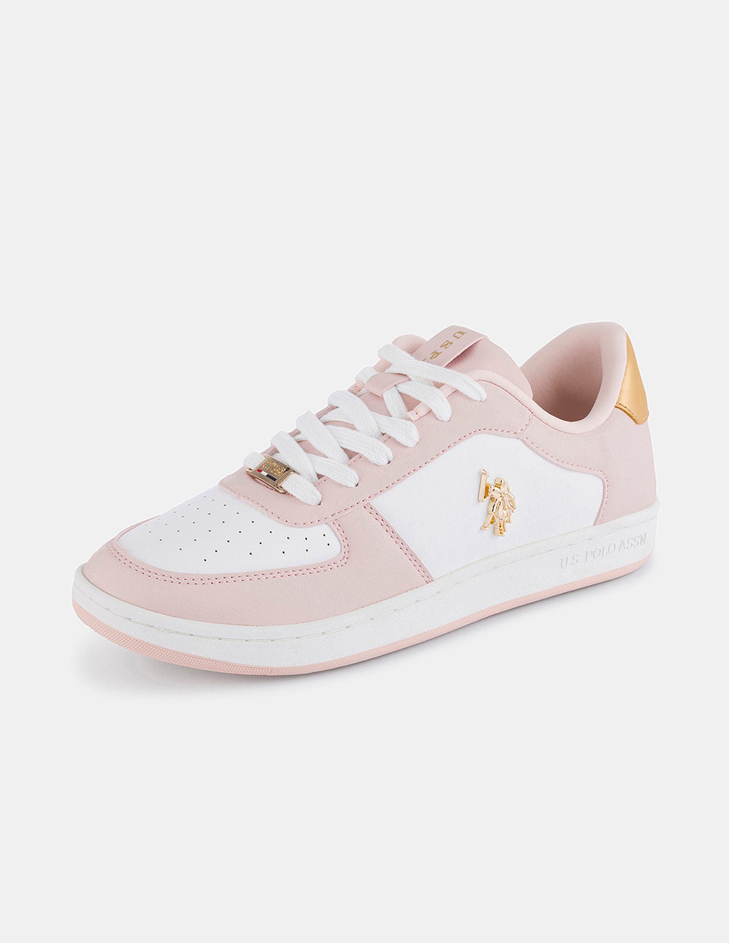 Women Colour Block Nyra 2.0 Sneakers Light Pink - U.S. POLO ASSN. | Large