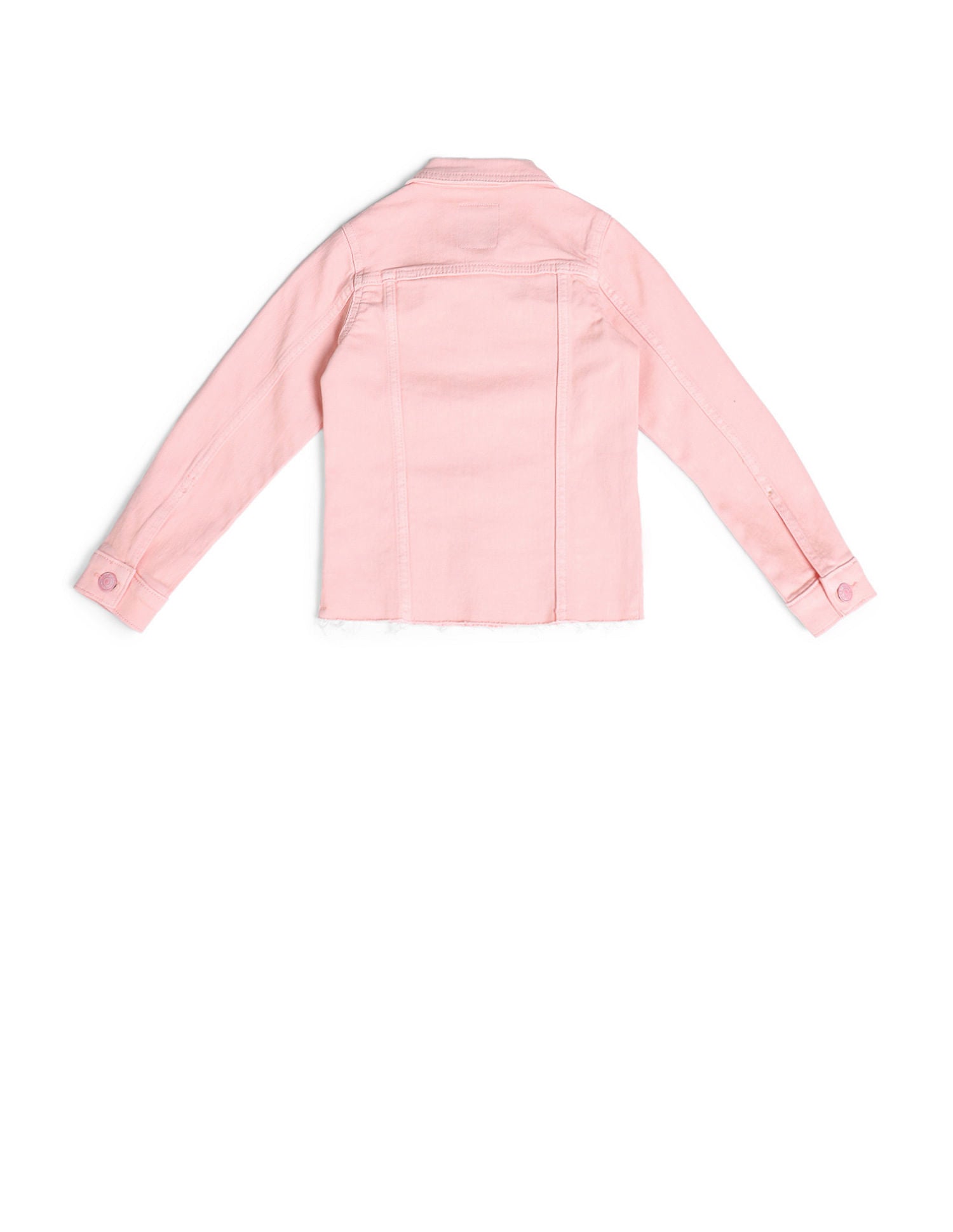 Regular Fit Cotton Denim Jacket Pink - U.S. POLO ASSN. | Large