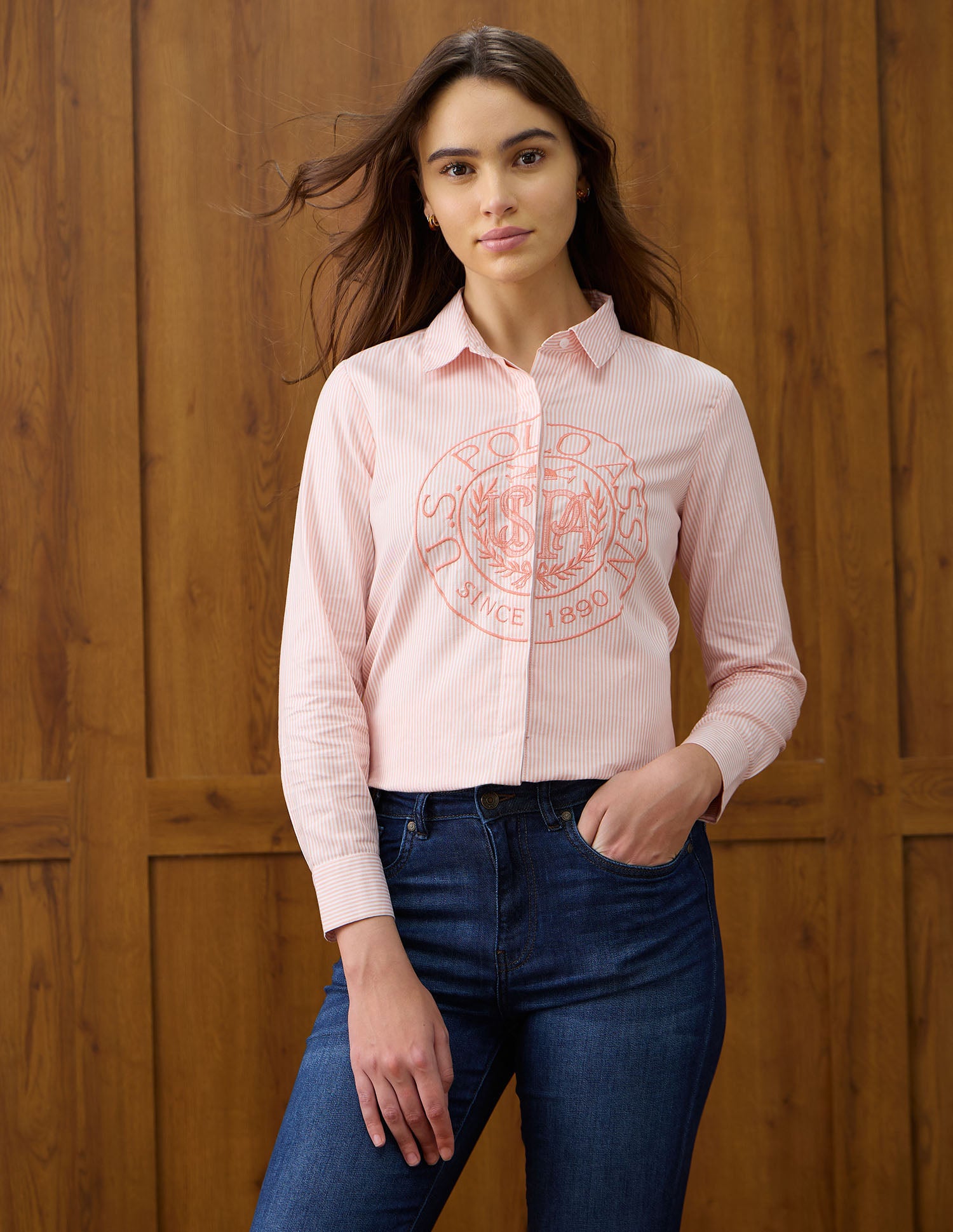 Brand Embroidered Shirt Multi-colour - U.S. POLO ASSN. | Large