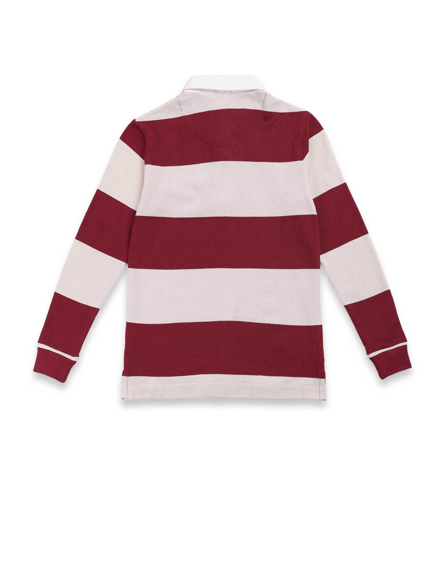 Regular fit Striped Polo Shirt Ecru - U.S. POLO ASSN. | Large