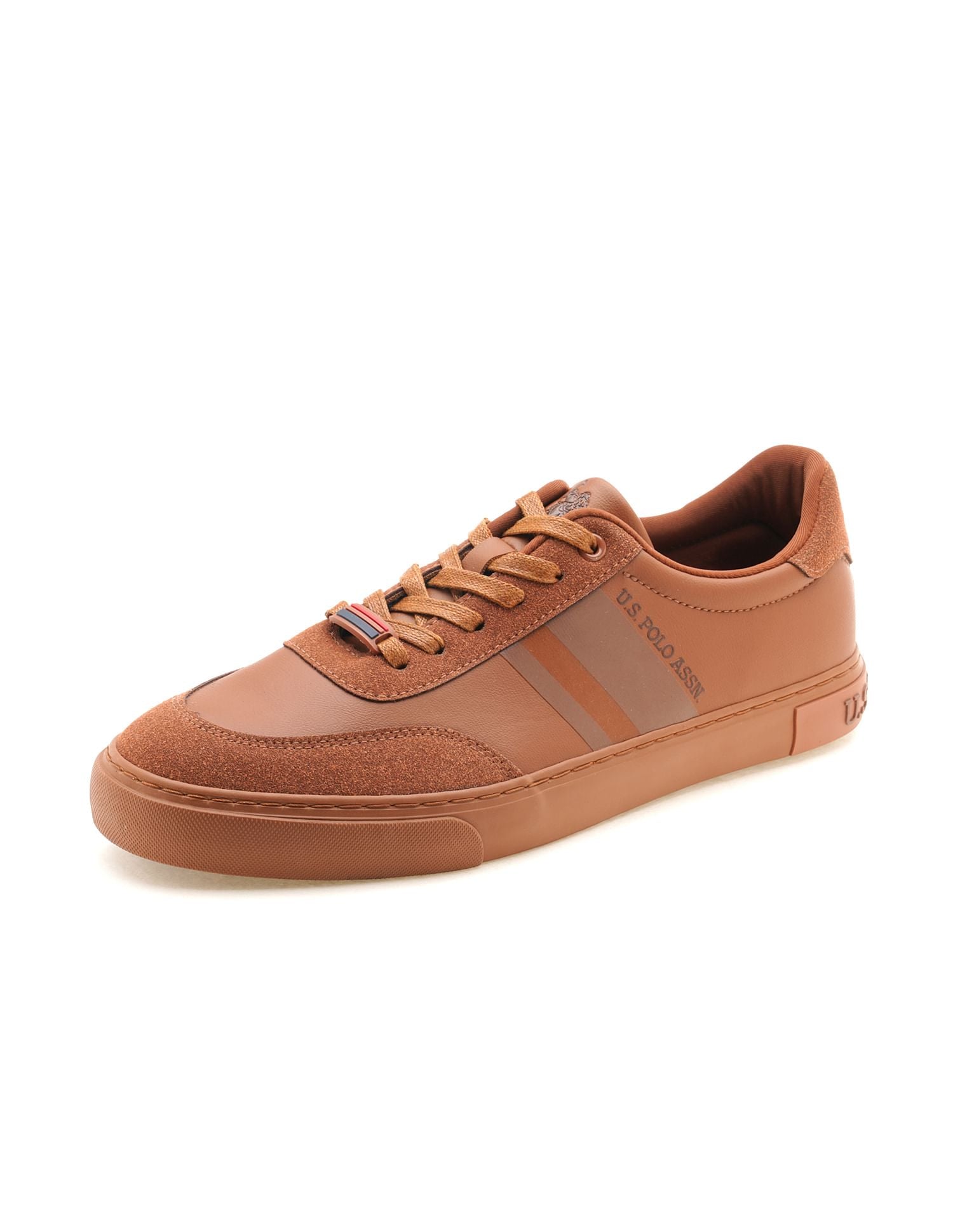 Men Tonal Logo Krister Sneakers Tan - U.S. POLO ASSN. | Large